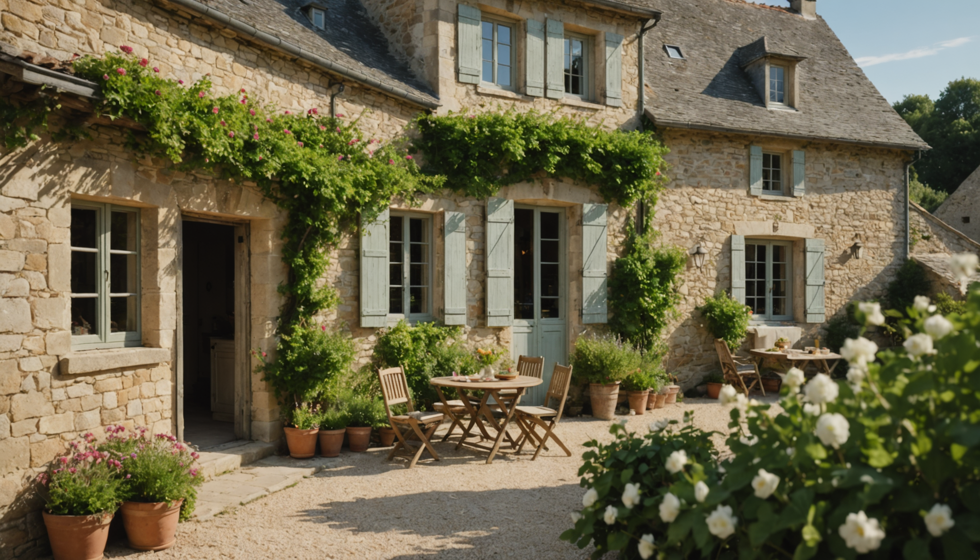 vivez le charme authentique d'une maison en france — ces matériaux ne se contentent pas d'offrir un