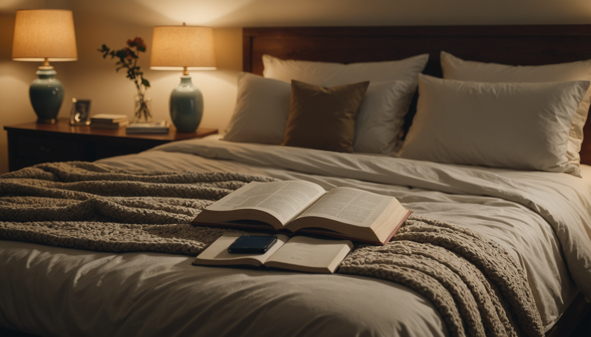 Illustration : bannissez les écrans de votre chambre ou éteignez-les — 4 astuces pour améliorer votre bien-être au quotidien