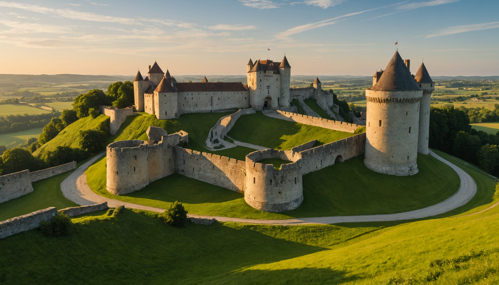 forteresse de montrond cache une histoire incroyable — iie siècle (sarrazin) bastions, fortifications modernes défense artillée,