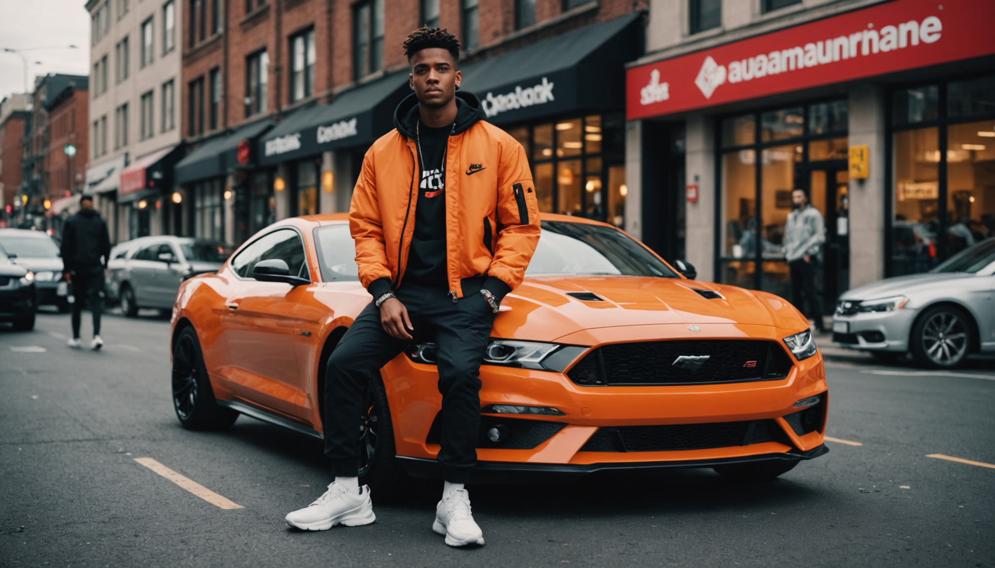 Illustration : les créateurs de contenu spécialisés dans l'automobile et — la culture automobile influence la mode urbaine
