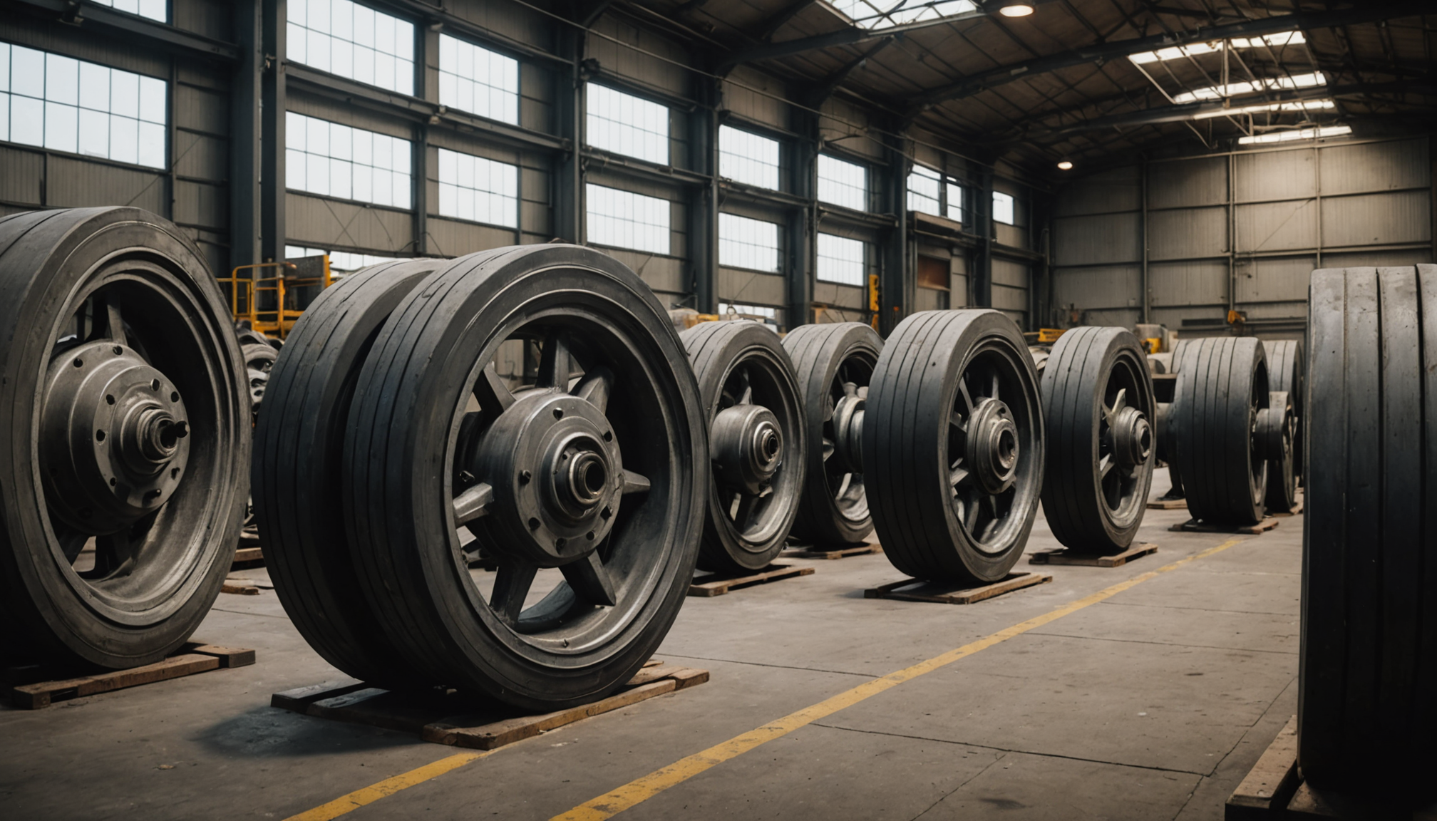 panorama des types de roues et roulettes industrielles : usages, avantages et limites — les roues métalliques génèrent cependant un niveau sonore
