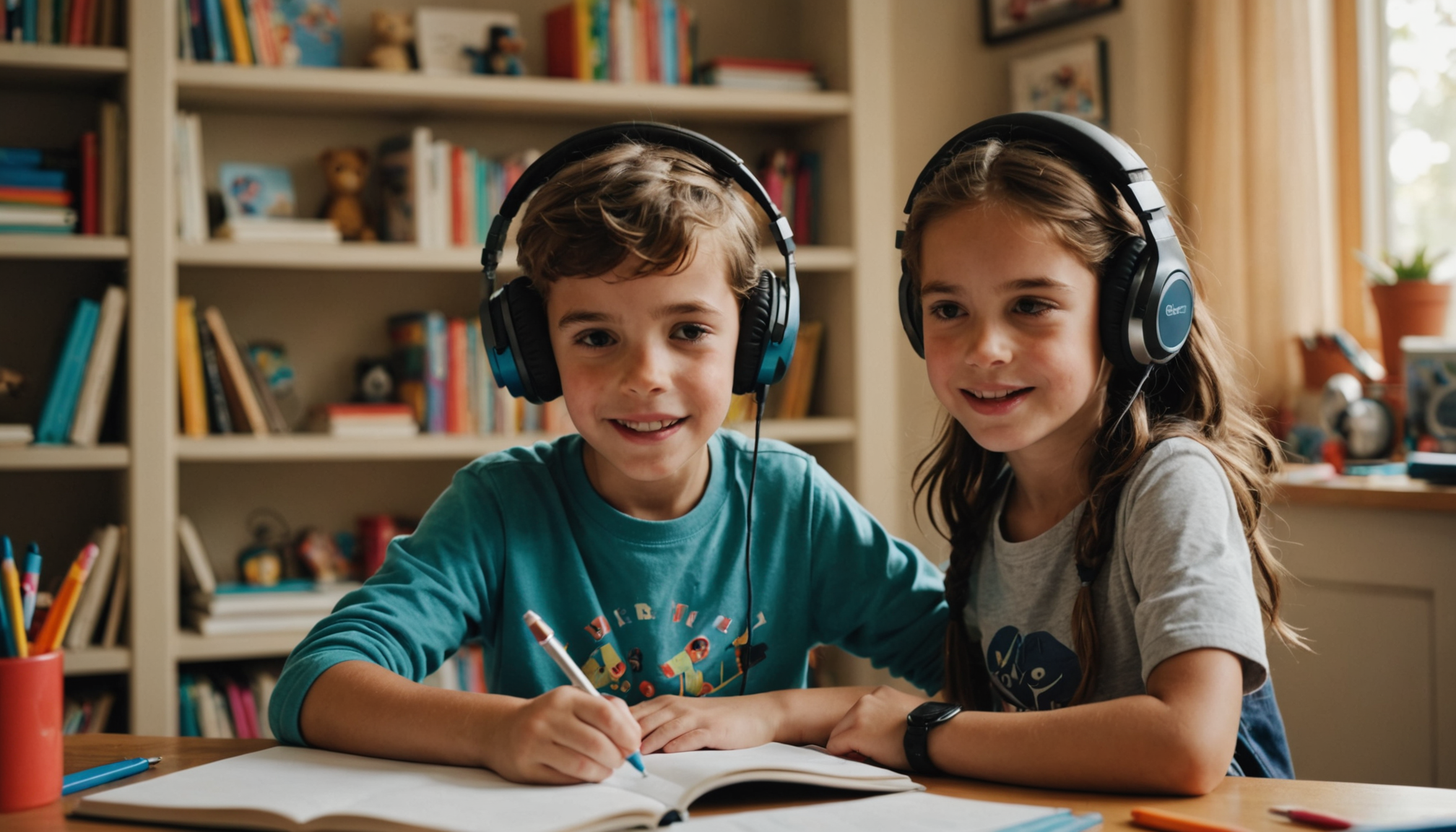 Illustration : au-delà de la consommation passive de contenus, encouragez — apprendre en s'amusant : méthodes innovantes pour les enfants