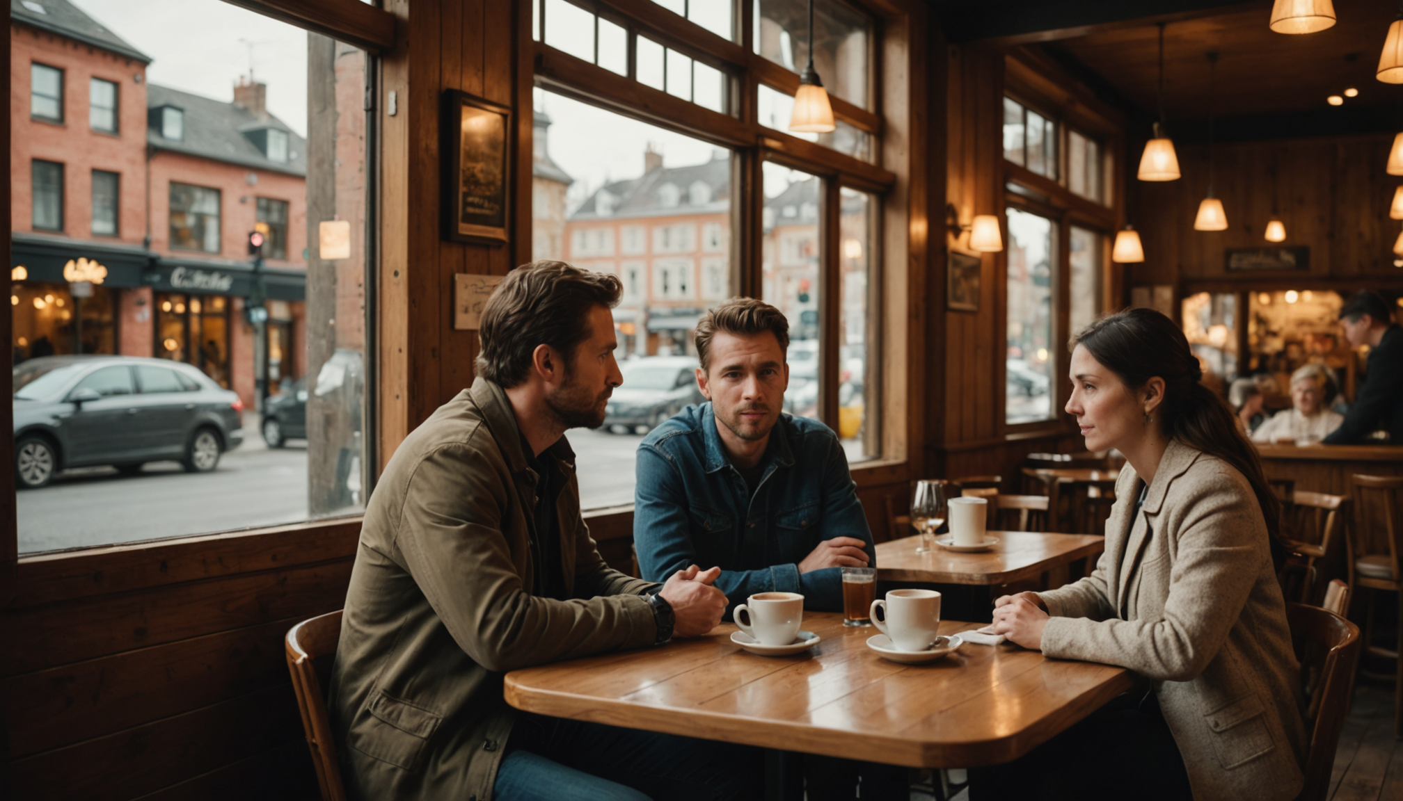 échangez vos histoires lors de rencontres inoubliables — l'écoute active précède et accompagne le partage. montrez