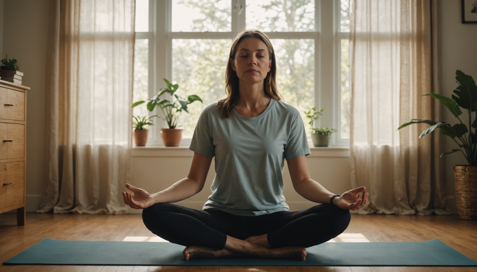 Illustration : les techniques de respiration profonde activent votre système — améliorez votre silhouette et bien-être au quotidien