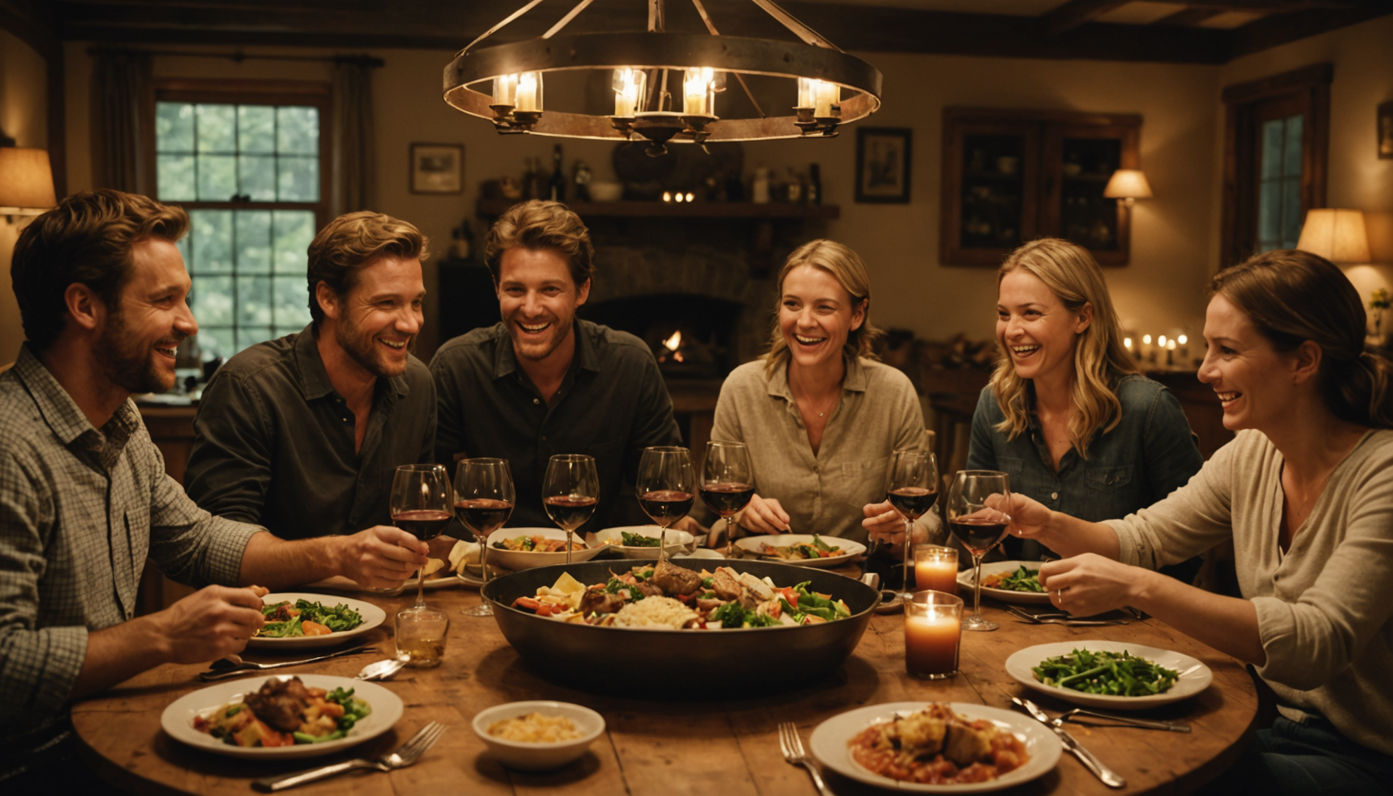 Illustration : partager un repas préparé avec soin crée des — explorez l'art culinaire : secrets et saveurs à découvrir