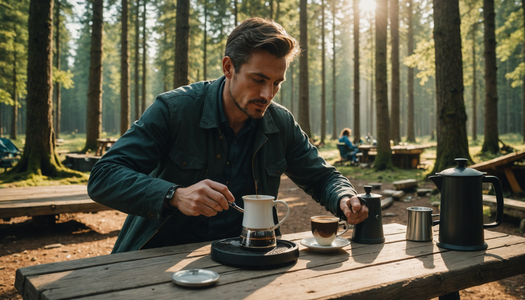 Illustration : la longévité de ces équipements renforce leur bilan — cafetière portable : la solution idéale pour les nomades et amateurs d’expresso