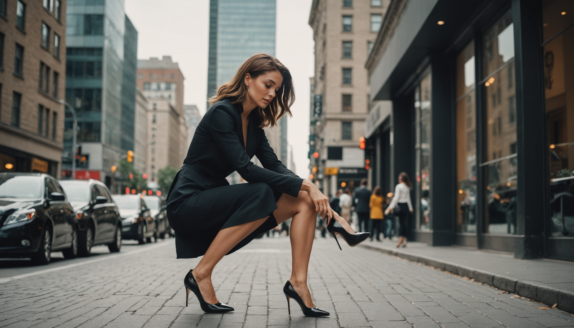 Illustration : la hauteur de talon influence votre posture et — sublimez votre look avec des pièces qui font la différence