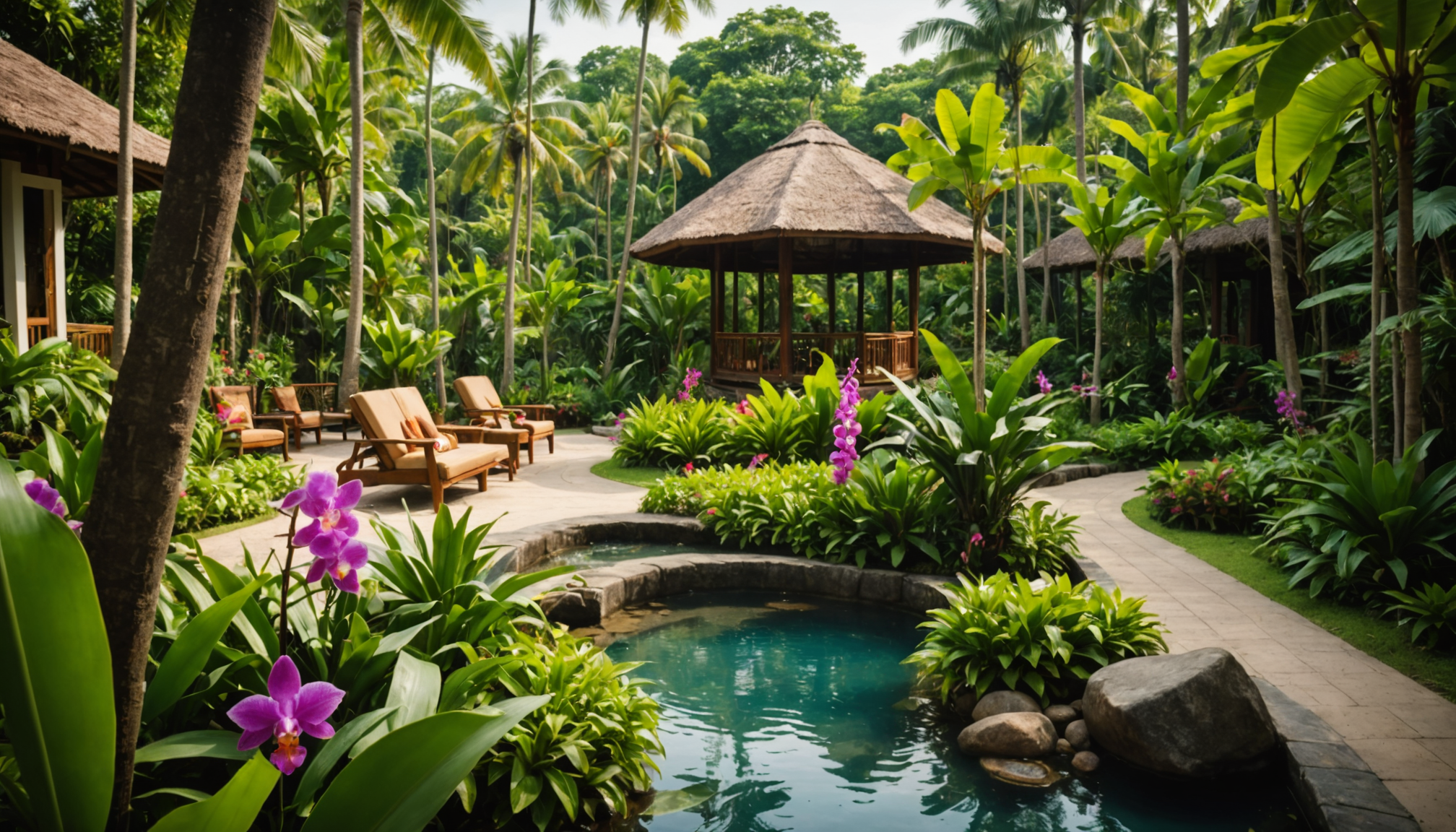 séjour tropical à lamai : immersion au cœur du magic resort — ode de vie traditionnel jardins botaniques et fermes