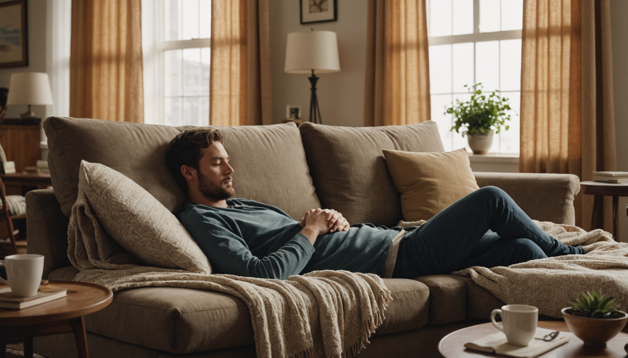 Illustration : une sieste de 10 à 20 minutes en — ce que l'on ignore souvent sur le bien-être au quotidien