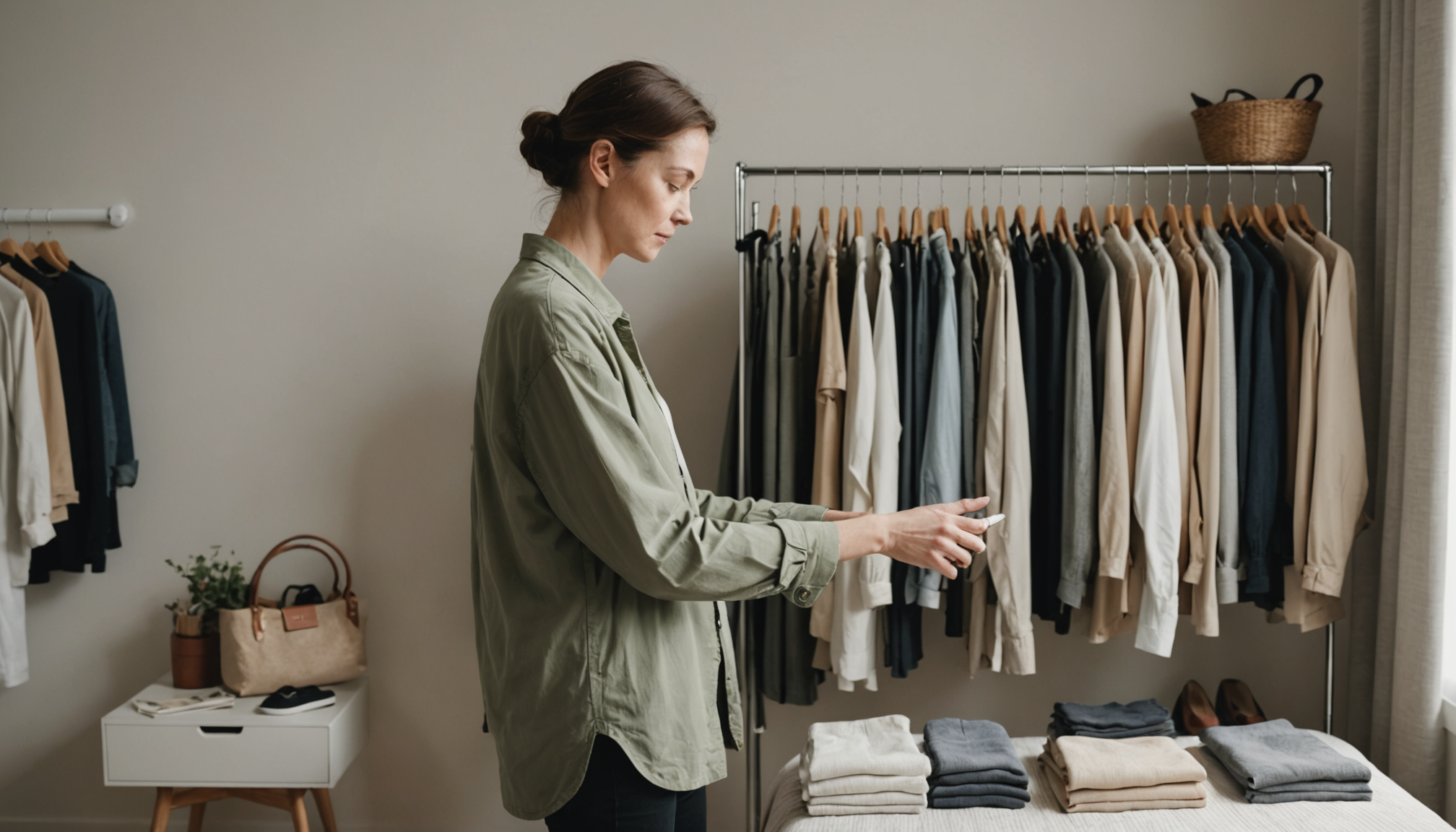 Illustration : les capsules wardrobe illustrent cette approche : un — la durabilité transforme-t-elle la mode moderne ?