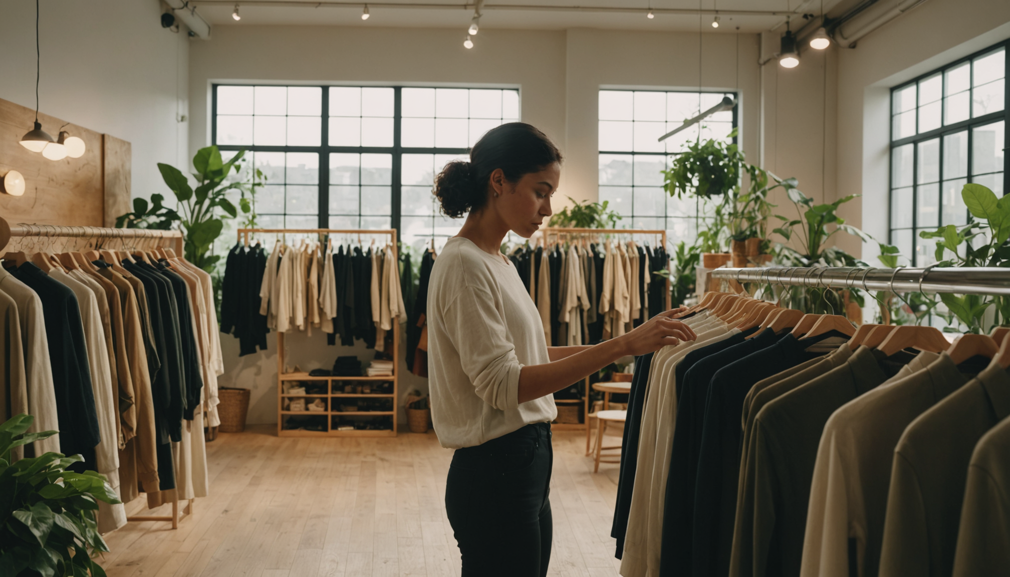 Illustration : la location de vêtements se développe également, permettant — la mode durable séduit-elle de plus en plus ?