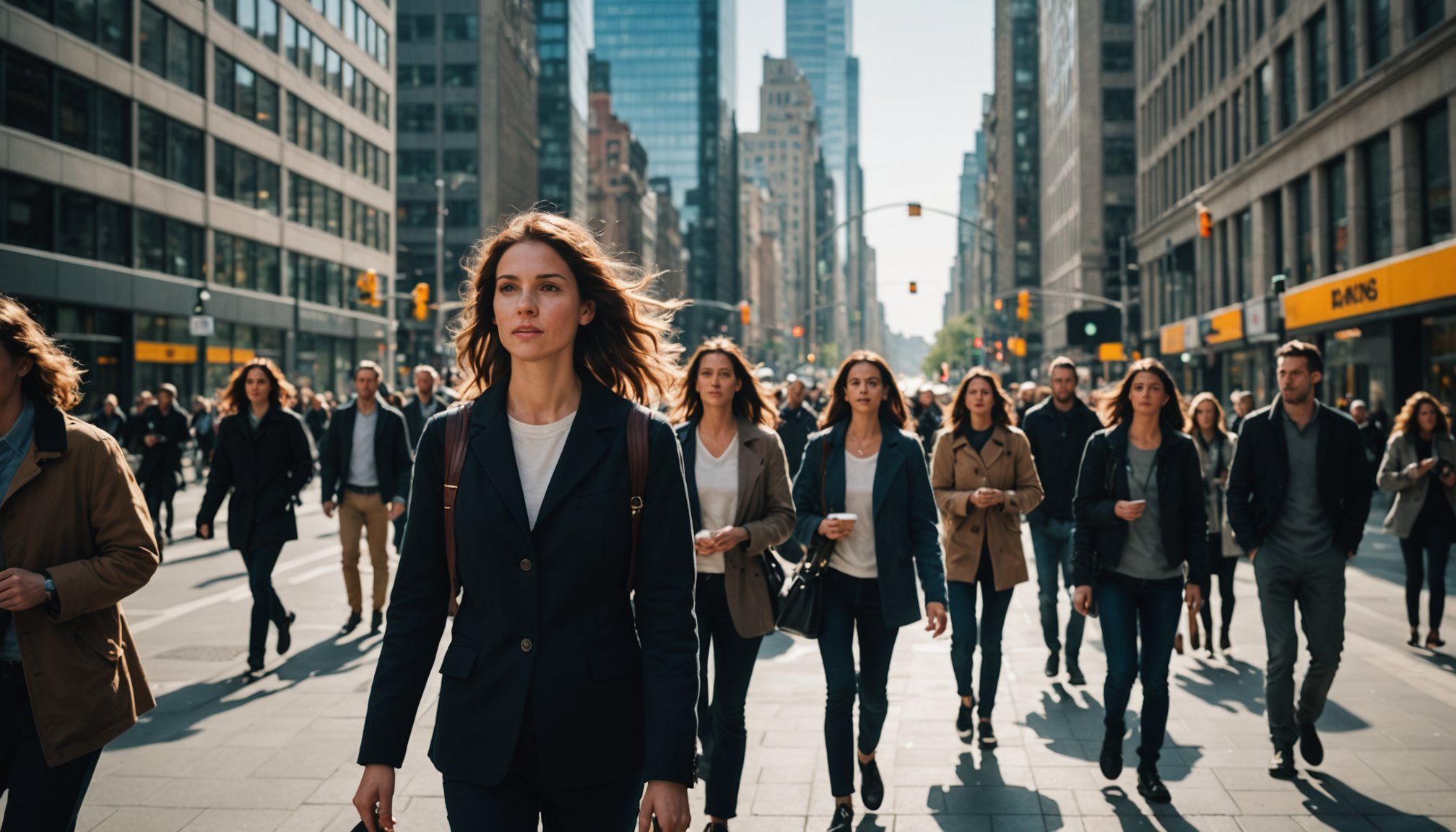 4 astuces pour améliorer votre bien-être quotidien — intégrez le mouvement dans vos déplacements quotidiens. descendez