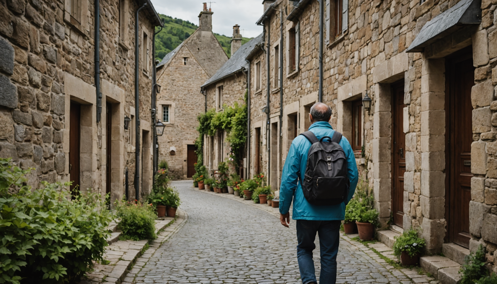 exploration des trésors cachés de la france rurale — les villages de l'aubrac, comme nasbinals ou saint-chély-d'aubrac,