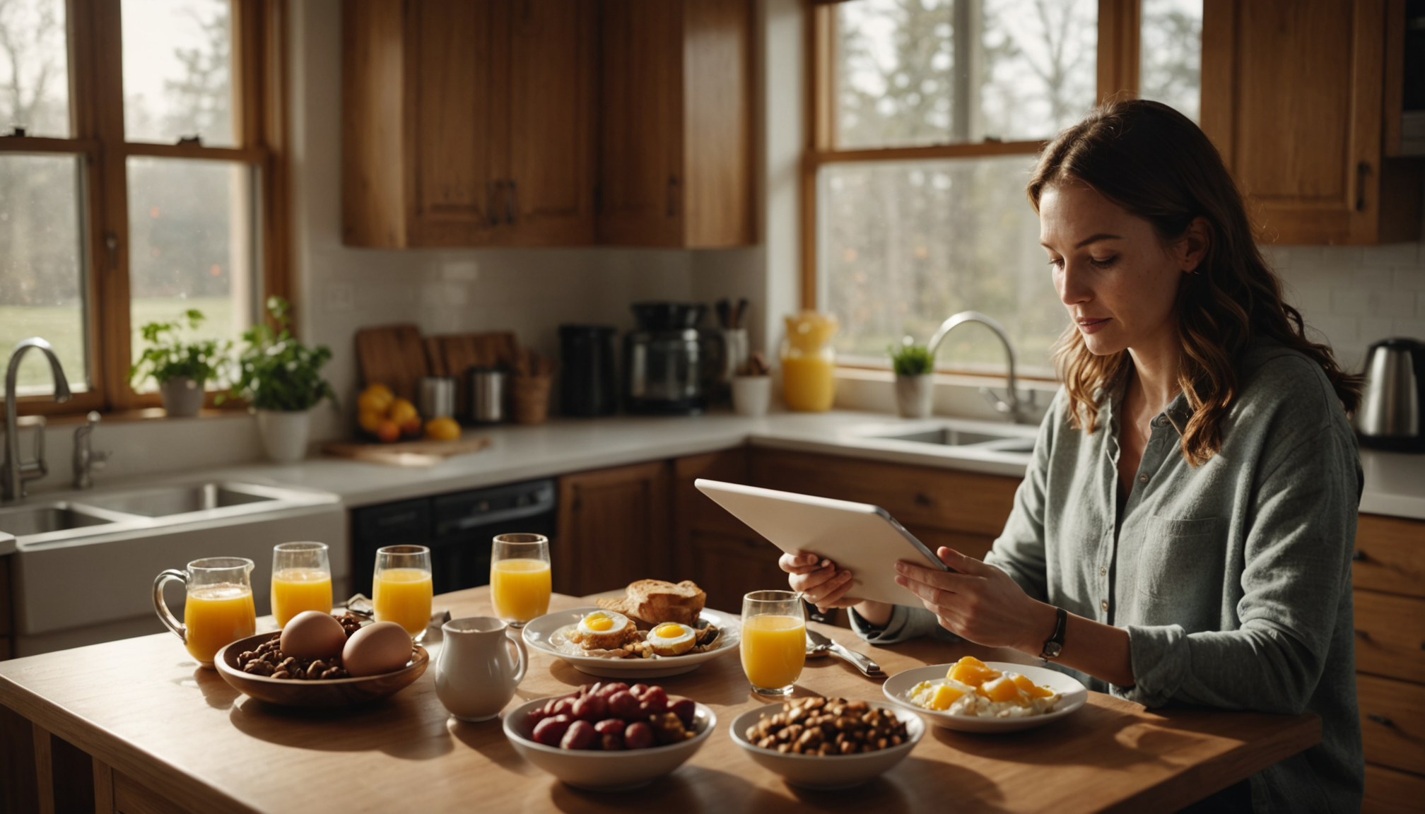 Illustration : l'alimentation joue également un rôle. privilégiez les aliments — tout savoir sur la luminothérapie : le traitement naturel contre le blues saisonnier
