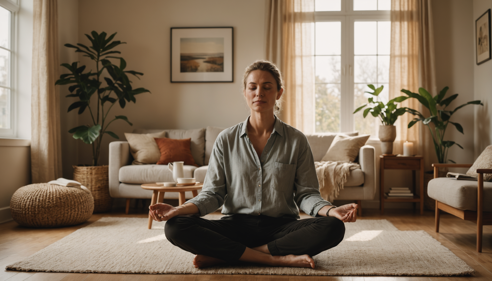 Illustration : cette micro-pratique ne nécessite aucun équipement ni environnement — le bien-être influence-t-il notre quotidien ?