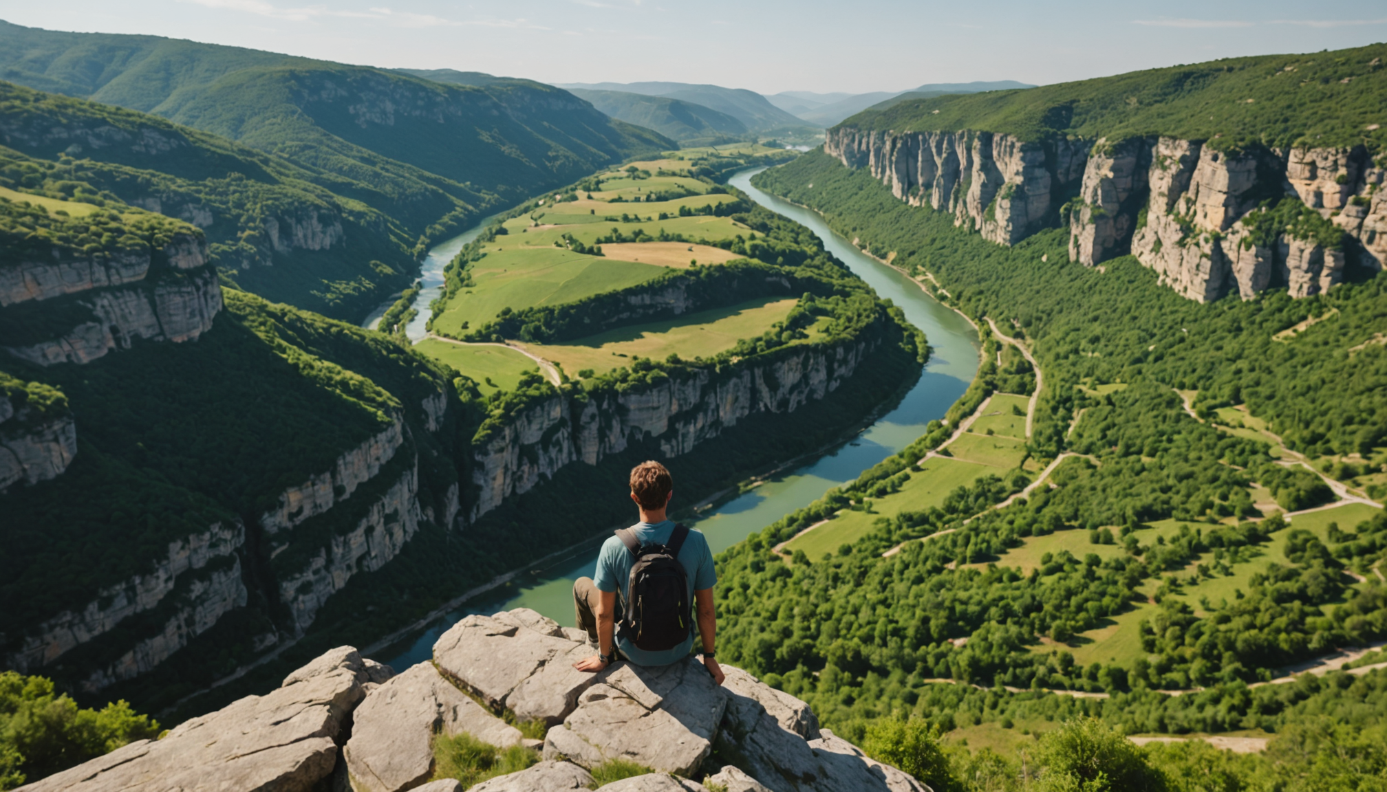 explorez les trésors cachés de la france en voyageant autrement — plus au sud, les gorges du tarn offrent