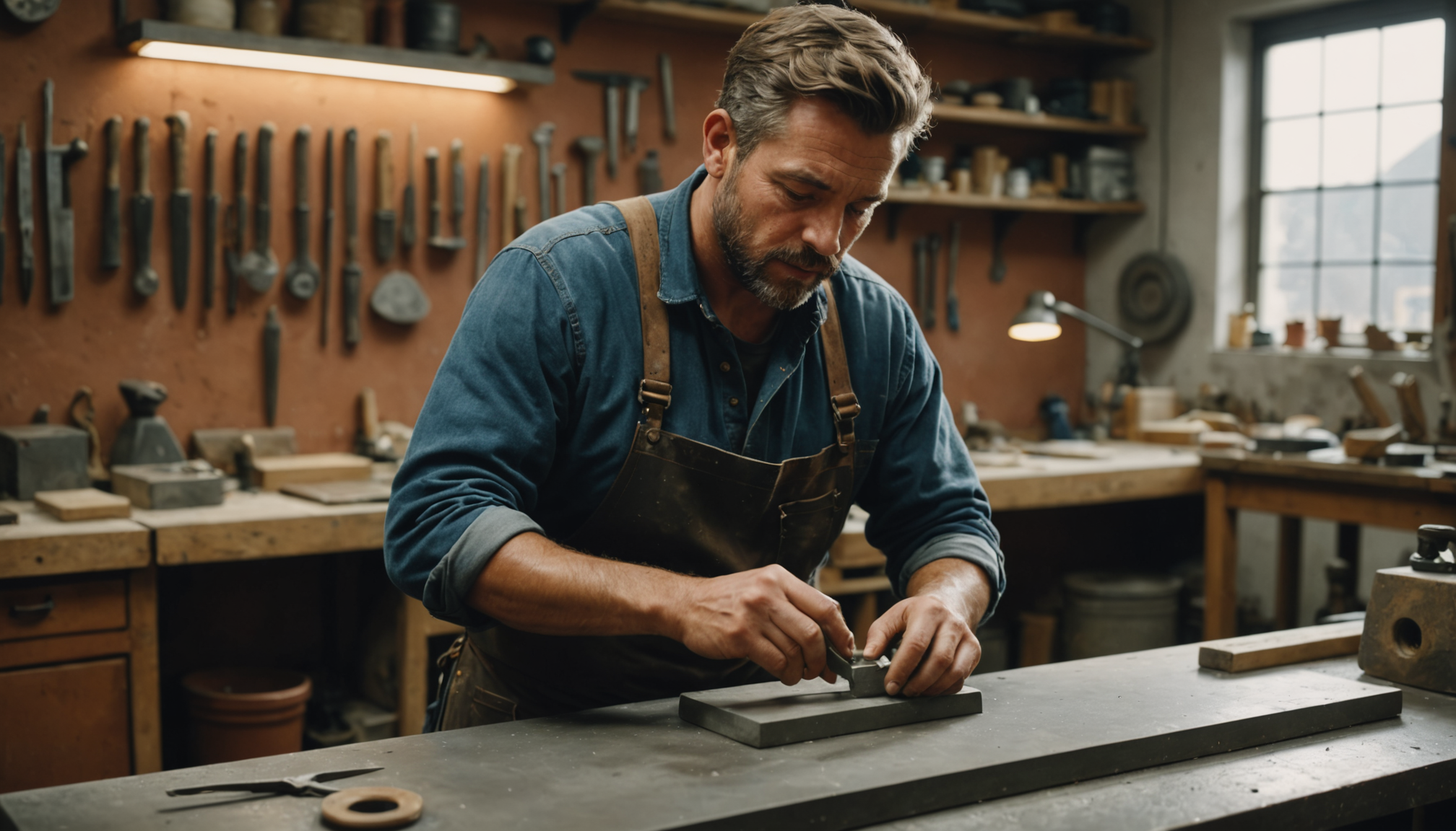 secrets que cache le monde du bricolage moderne — finition avant usage délicat pierre de polissage 8000+