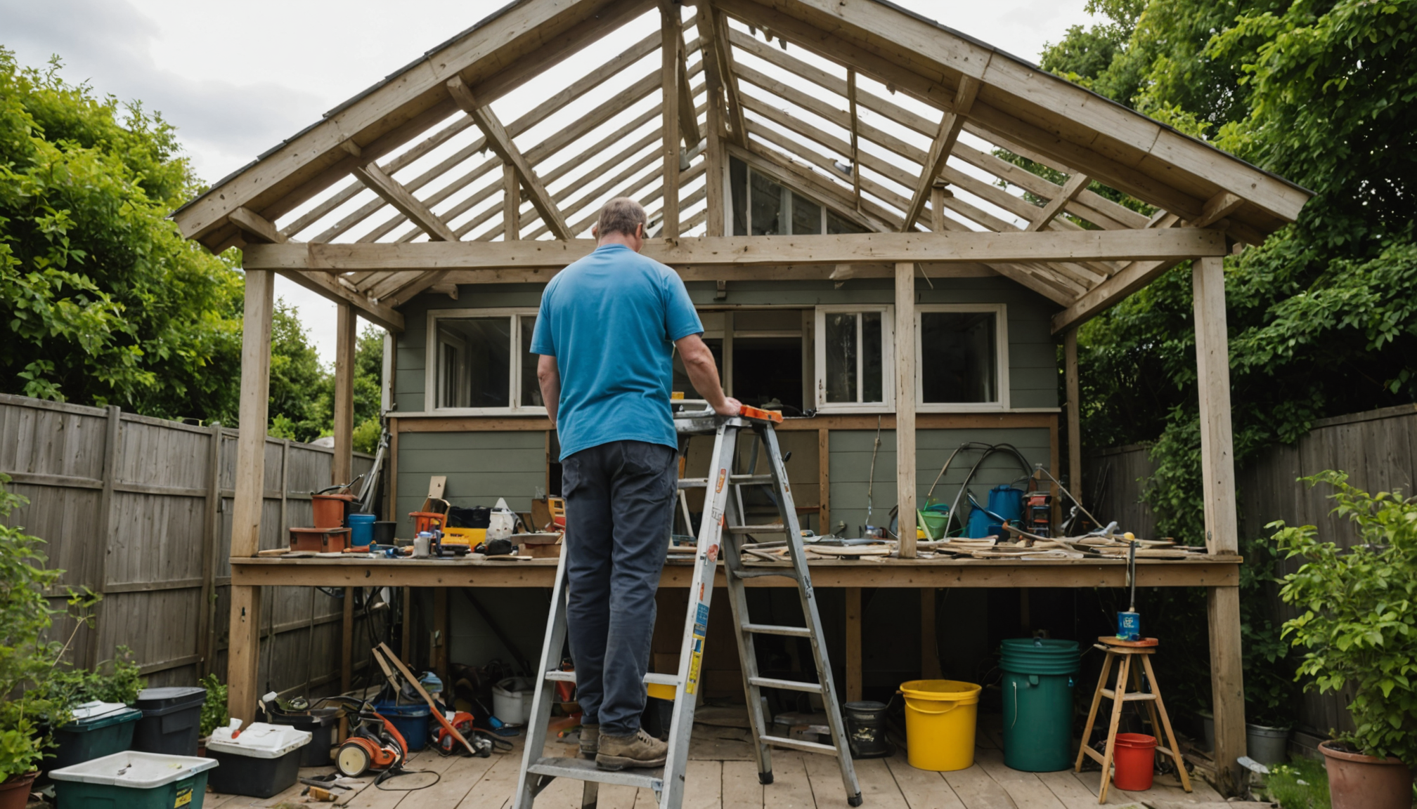 Illustration : ent le diagnostic complet de votre toiture et — véranda endommagée ? guide complet pour une réparation efficace