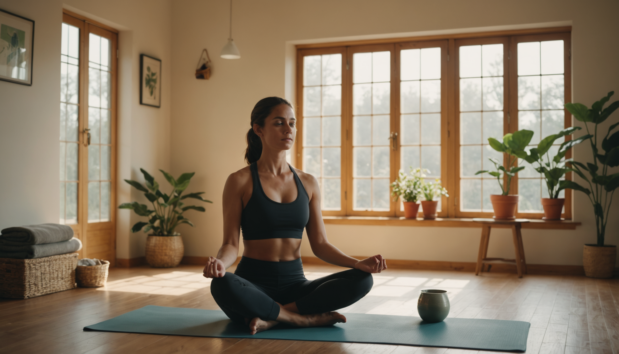 Illustration : chaque matin 5 minutes troubles du sommeil rituel — équilibre et sérénité : le duo gagnant du bien-être