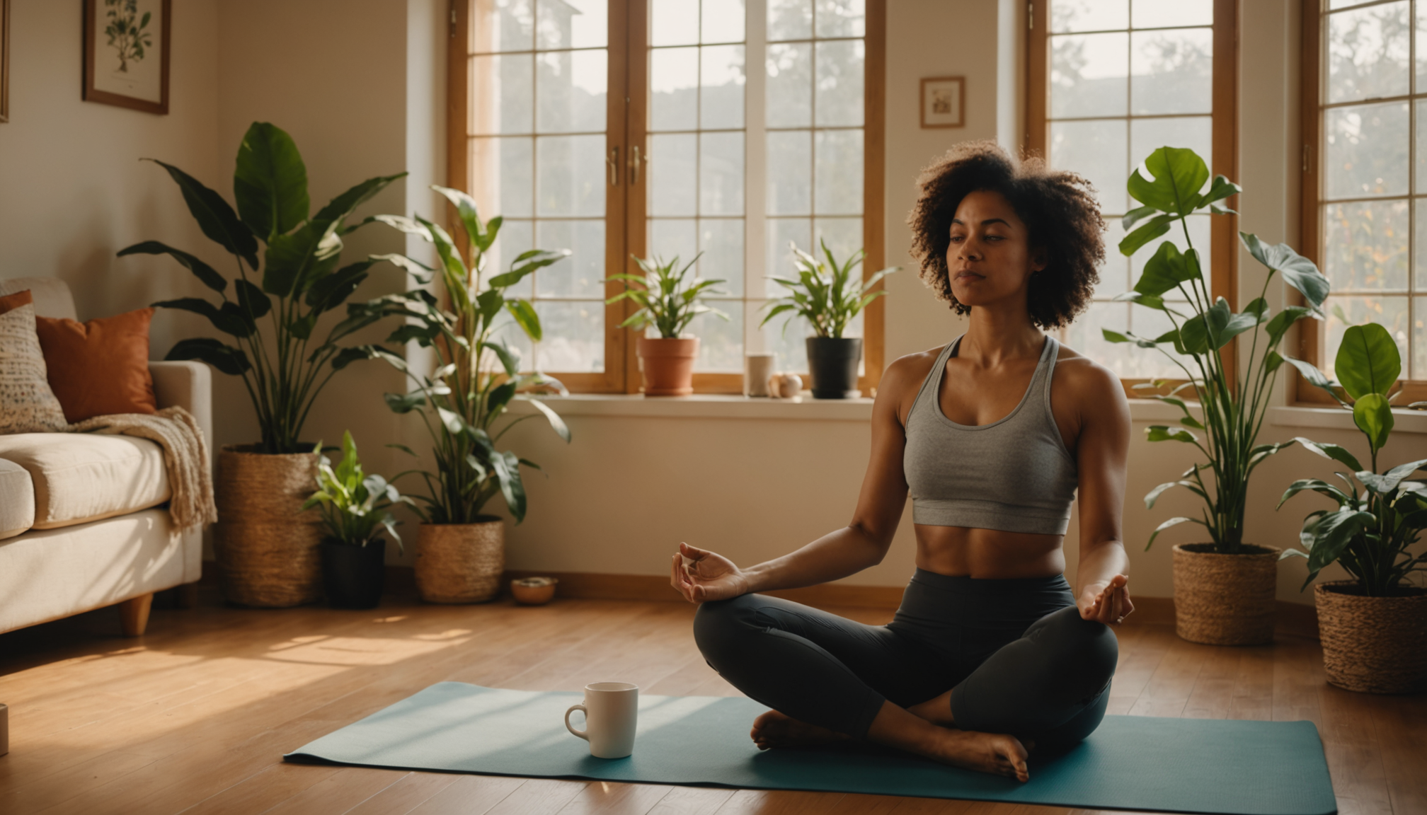 Illustration : la qualité prime sur la quantité. certaines personnes — améliorez votre bien-être en adoptant une routine santé simple