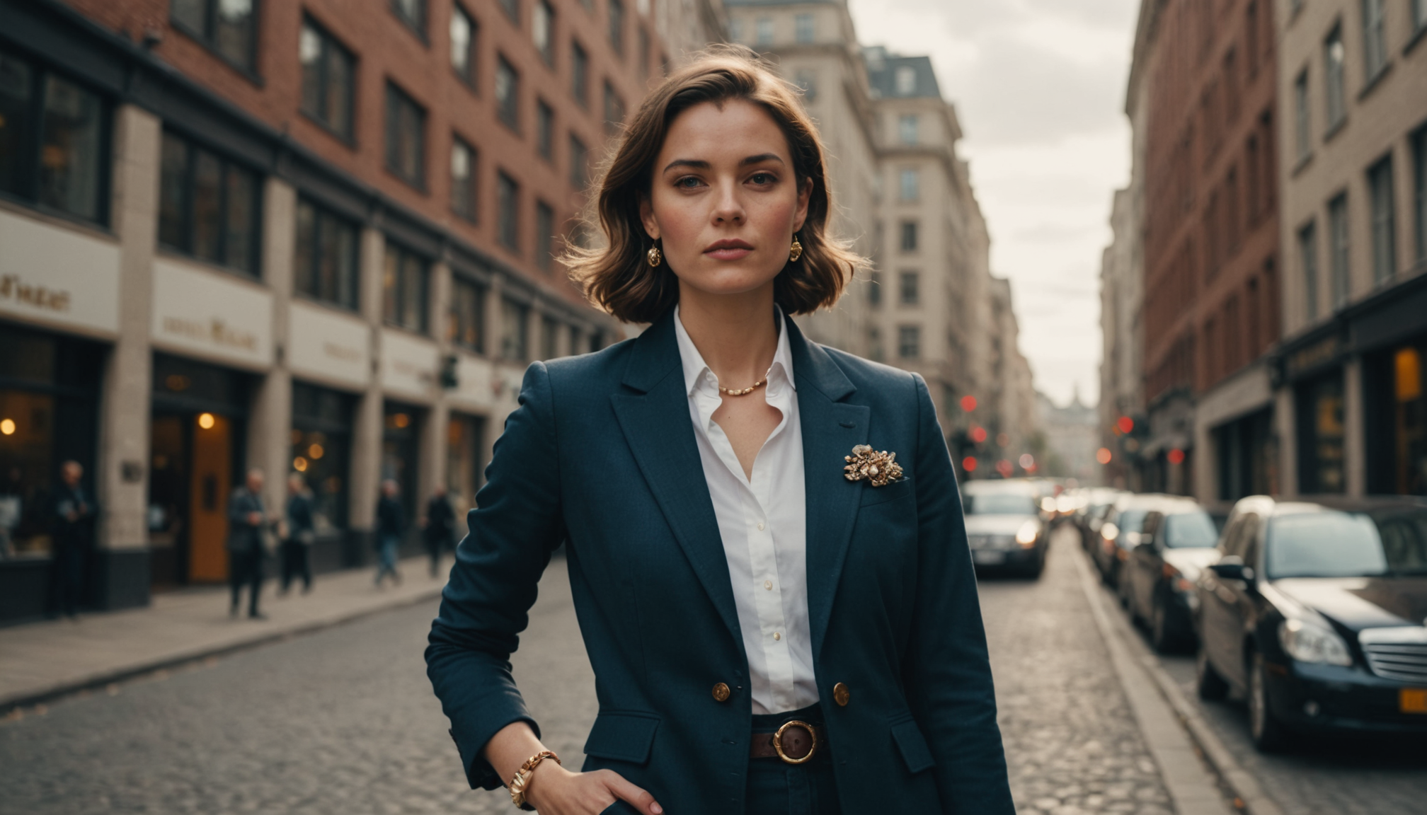 Illustration : forme de votre visage osez une broche vintage — 3 astuces pour sublimer votre style au quotidien