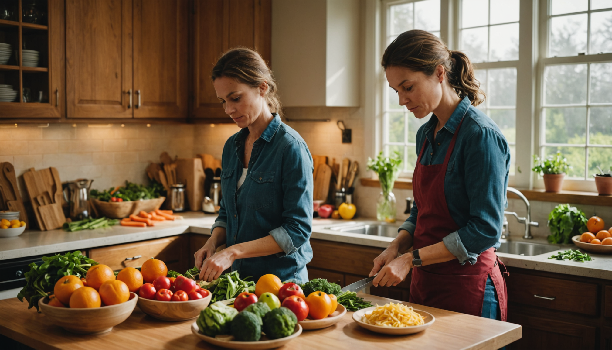 cultiver le bien-être au quotidien pour une vie équilibrée — privilégier des aliments peu transformés, riches en nutriments