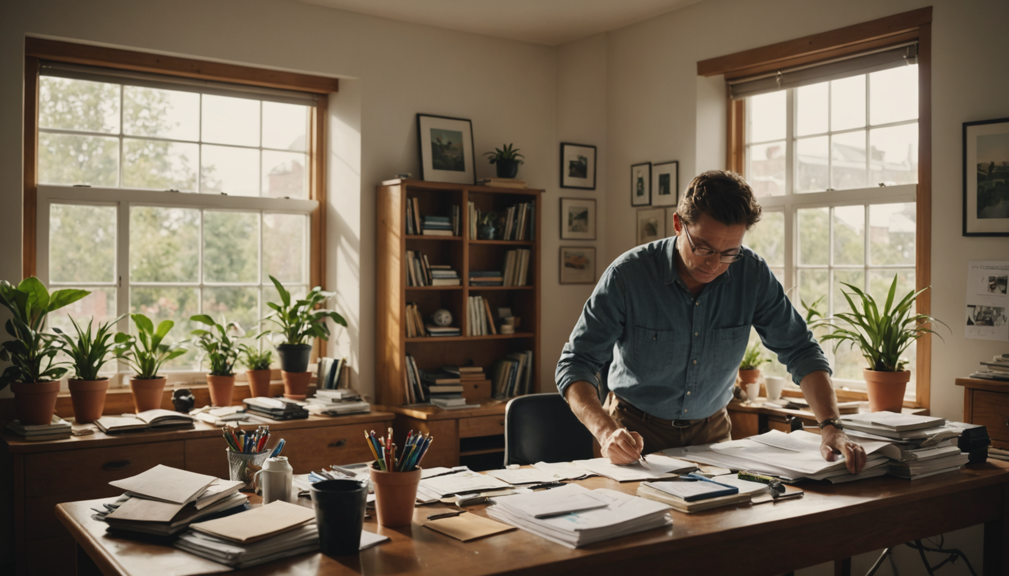 Illustration : commencez par identifier les zones de votre domicile — cultiver le bien-être au quotidien pour une vie équilibrée