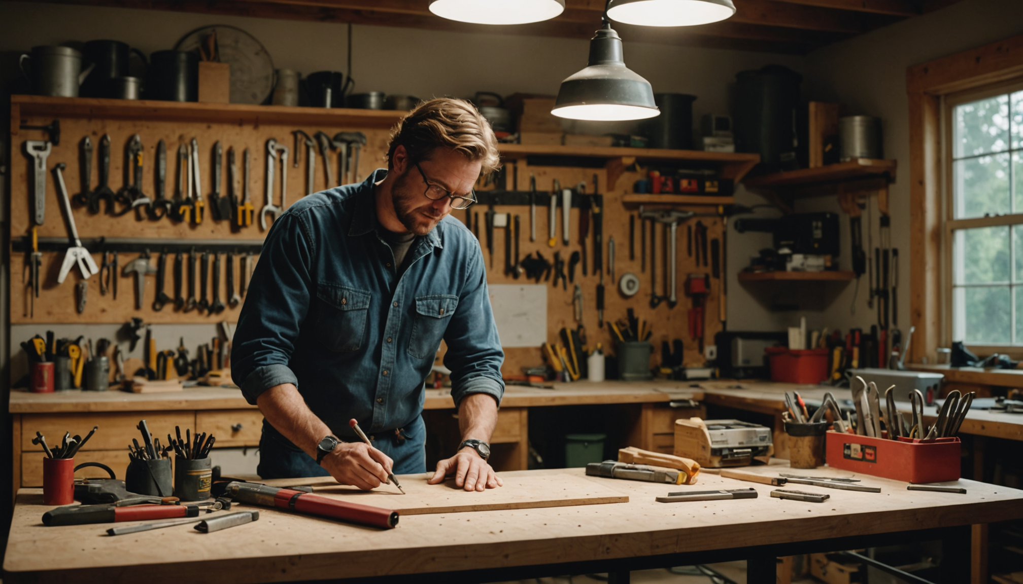 astuces inédites pour réussir vos projets de bricolage maison — blage surface dégagée, outils à portée 30 %