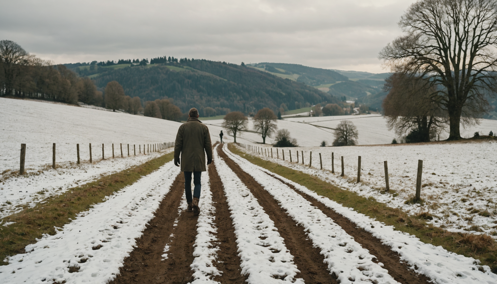 exploration sensorielle des charmes cachés de la france — les traces dans la boue, les empreintes dans