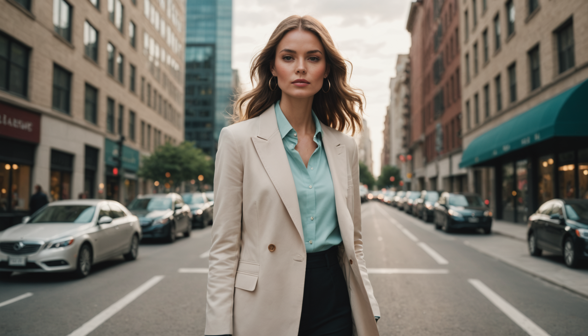 5 astuces pour un style naturel et élégant — l blanc, crème, marron vert olive, bleu canard