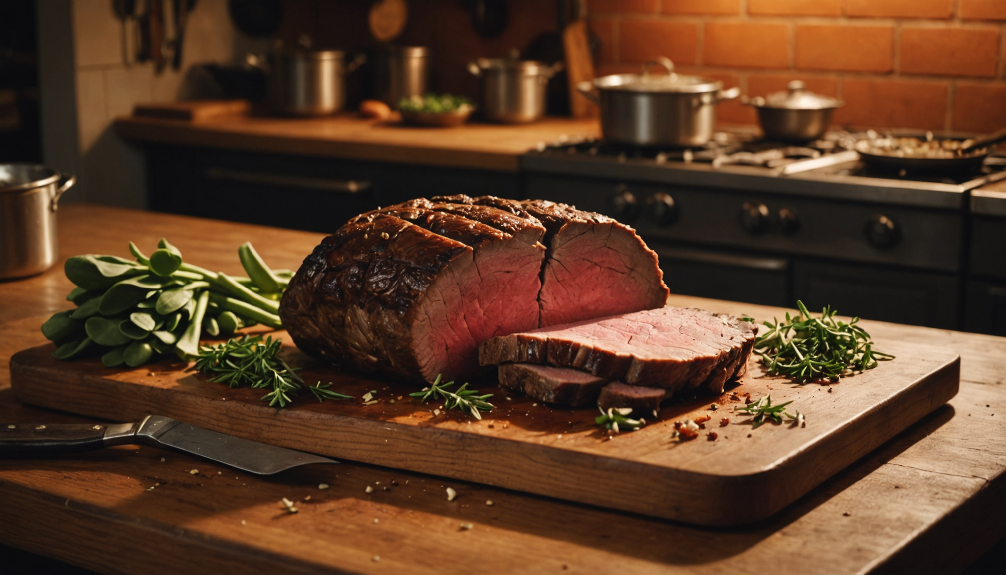 Illustration : laisser reposer une viande après cuisson permet aux — ce que peu connaissent des secrets de la cuisine française