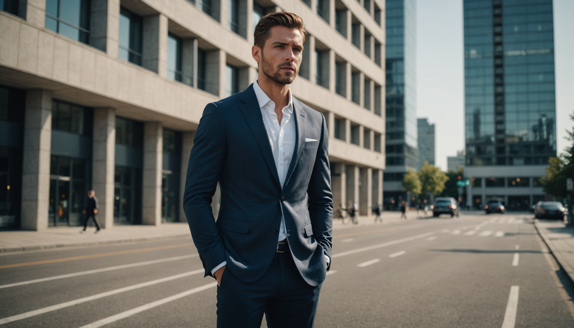 l'élégance moderne redéfinie par des touches audacieuses — l'élégance véritable réside dans la capacité à porter