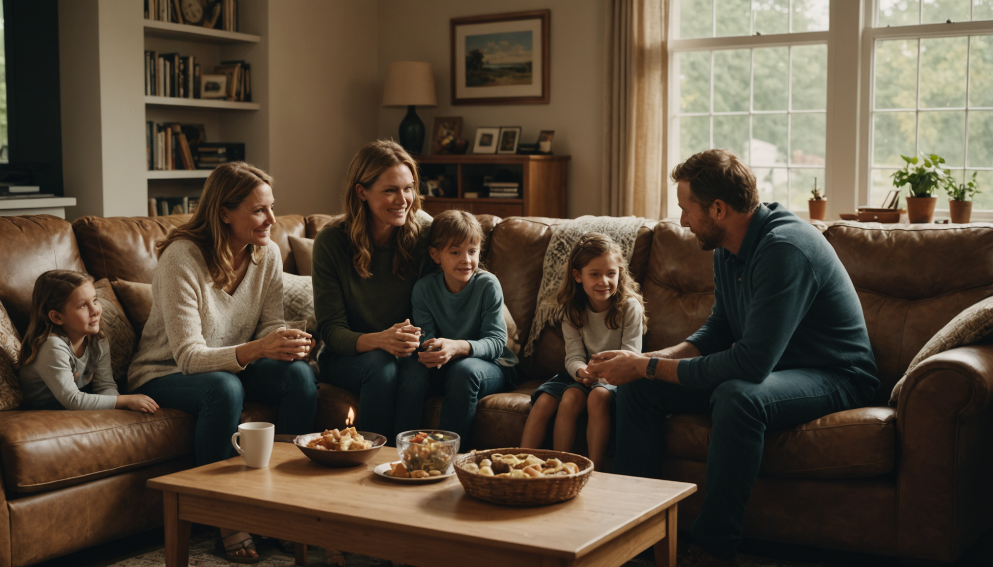 Illustration : les familles recomposées, quant à elles, doivent gérer — l'évolution moderne des dynamiques familiales actuelles