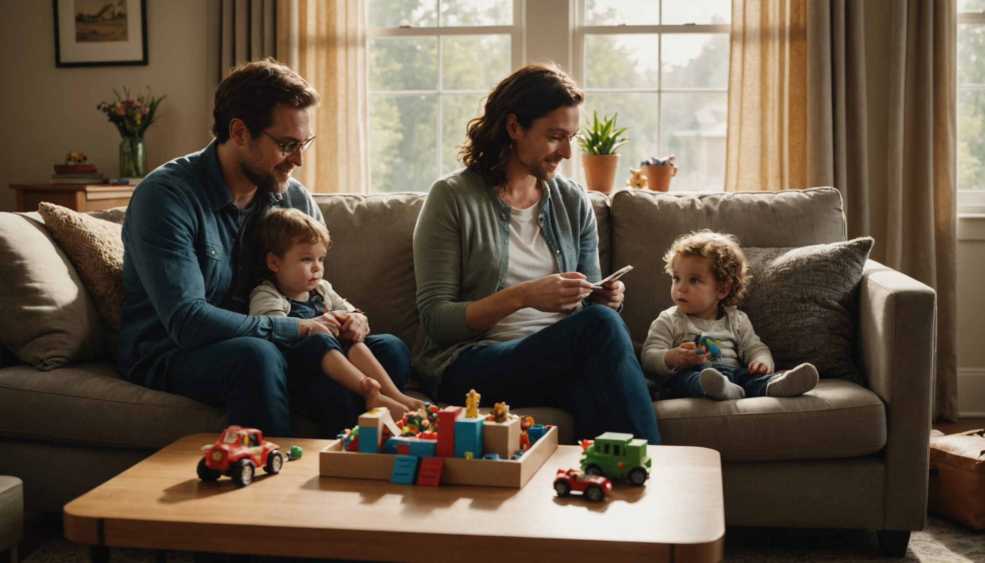 Illustration : non comme un élément secondaire, renforce votre capacité — défis de la parentalité moderne : équilibre et adaptation