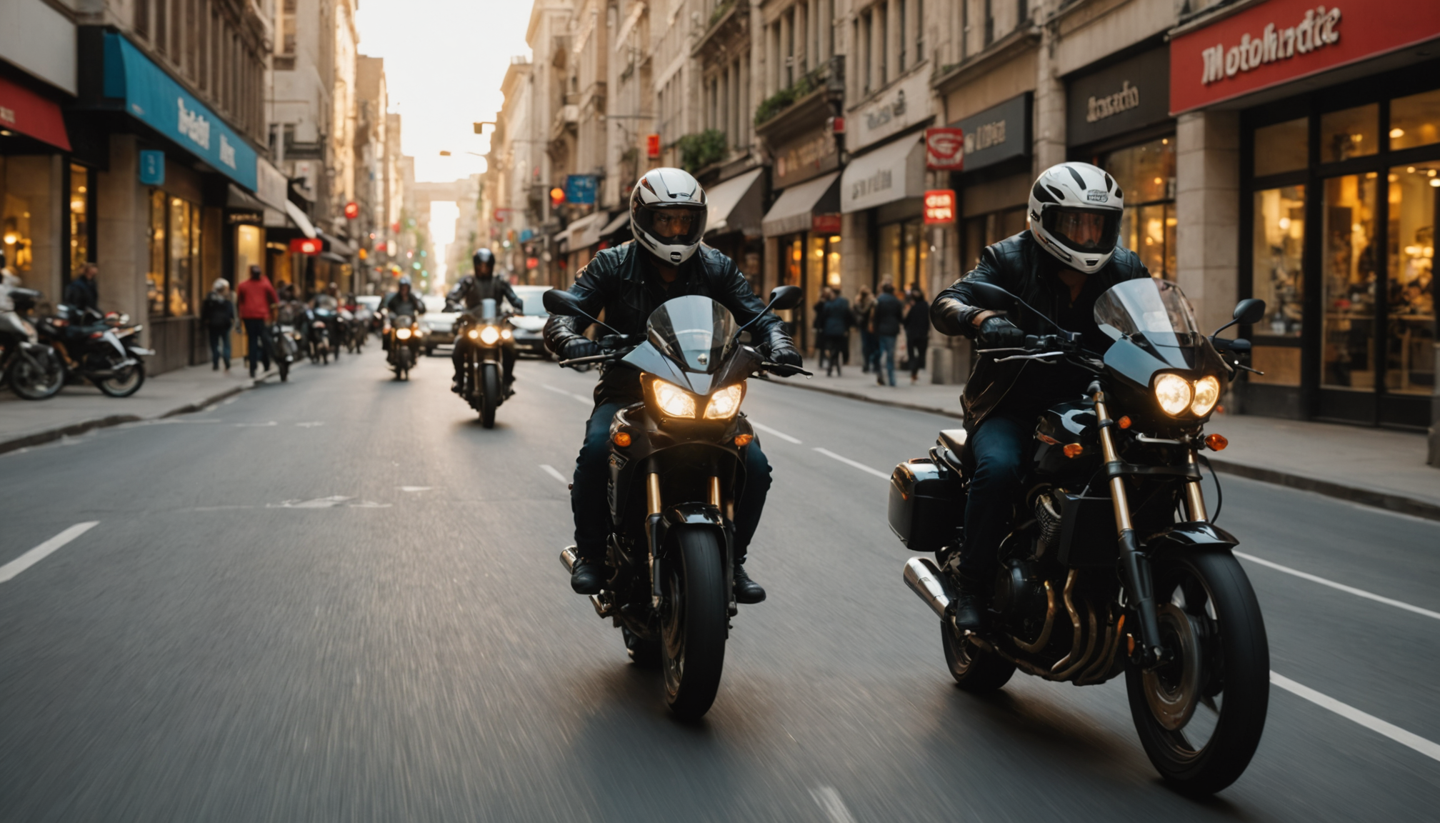 moto en ville : 10 conseils pratiques pour circuler en toute sécurité — modulez votre vitesse en fonction du trafic. dans