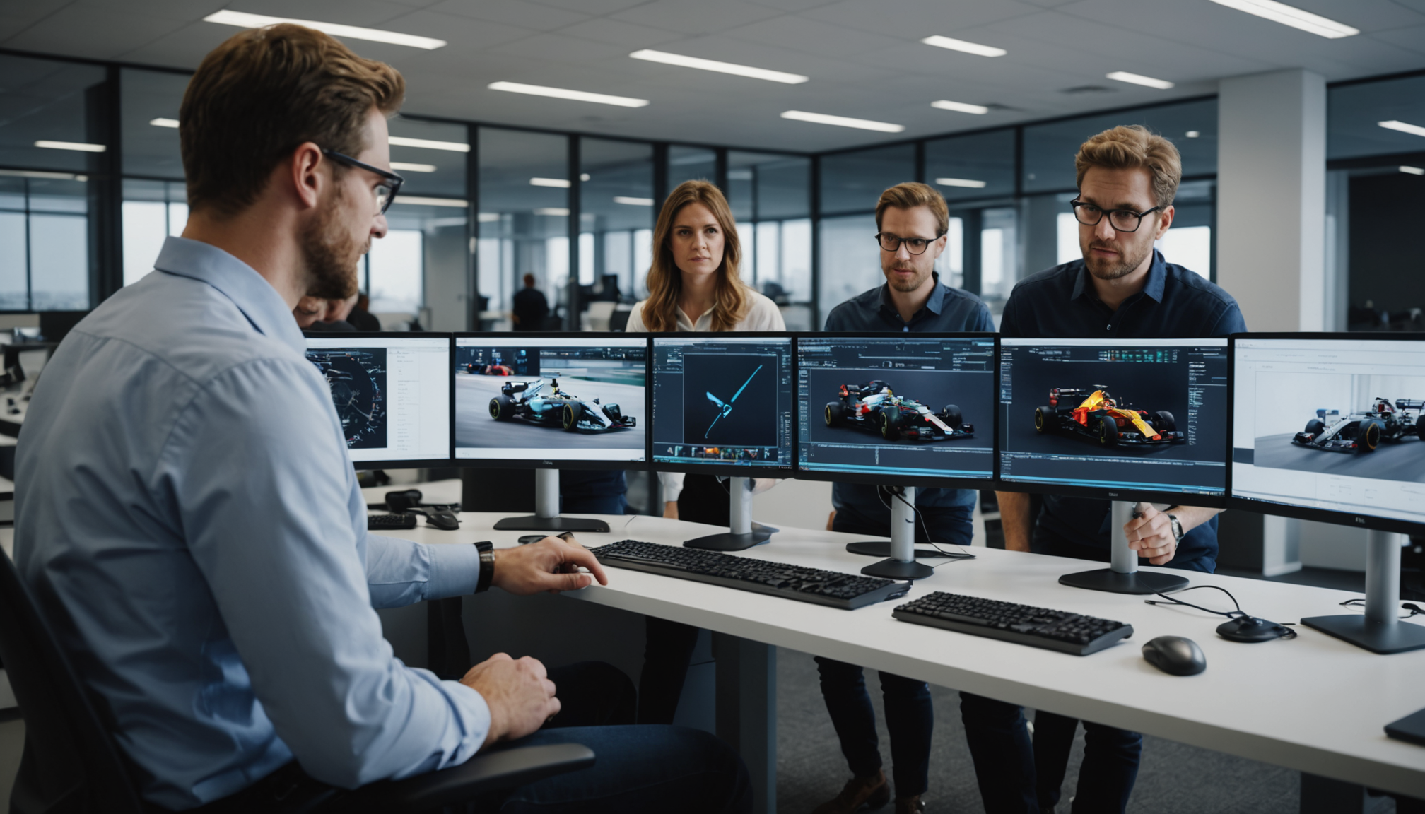 Illustration : la modélisation 3d ne remplace pas l'intuition des — formule 1 3d : comment la modélisation révolutionne le sport automobile