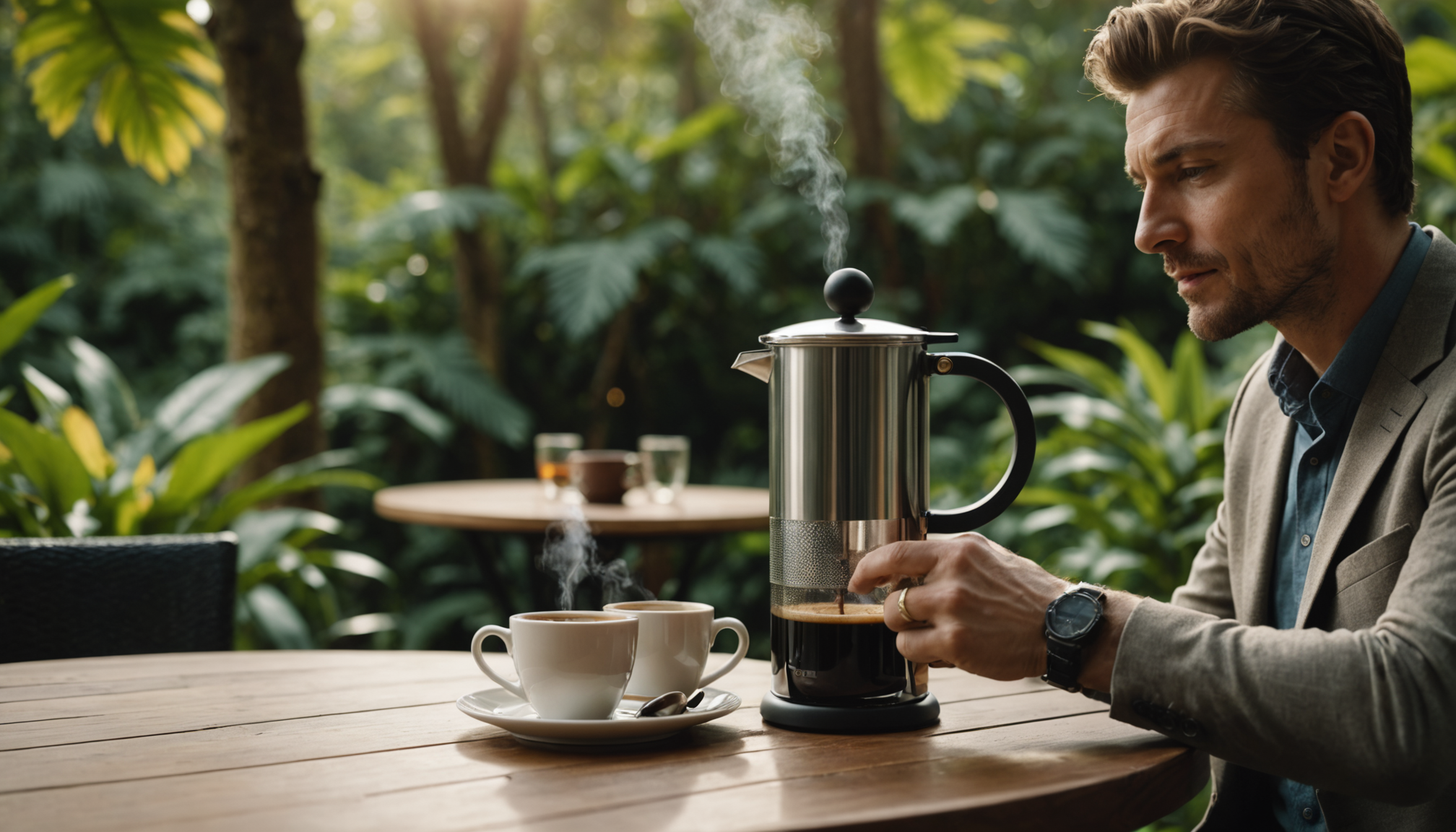 Illustration : cette fonctionnalité reste l'apanage des cafetières haut de — cafetière portable : comment trouver le modèle idéal selon votre usage