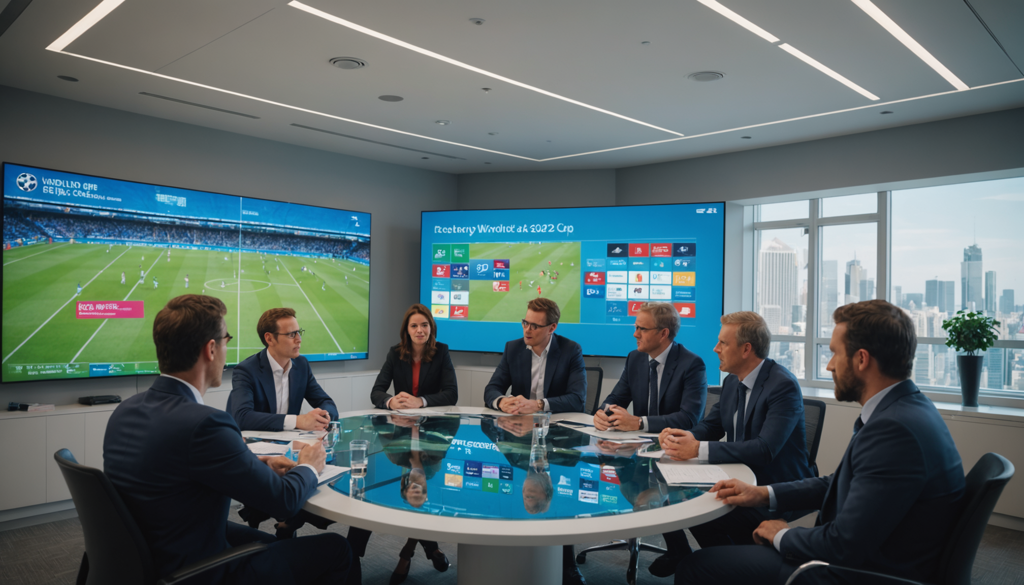 Illustration : l'intelligence artificielle, utilisée par certains analystes pour modéliser — qui va gagner la coupe du monde 2026 ? analyse des grands favoris