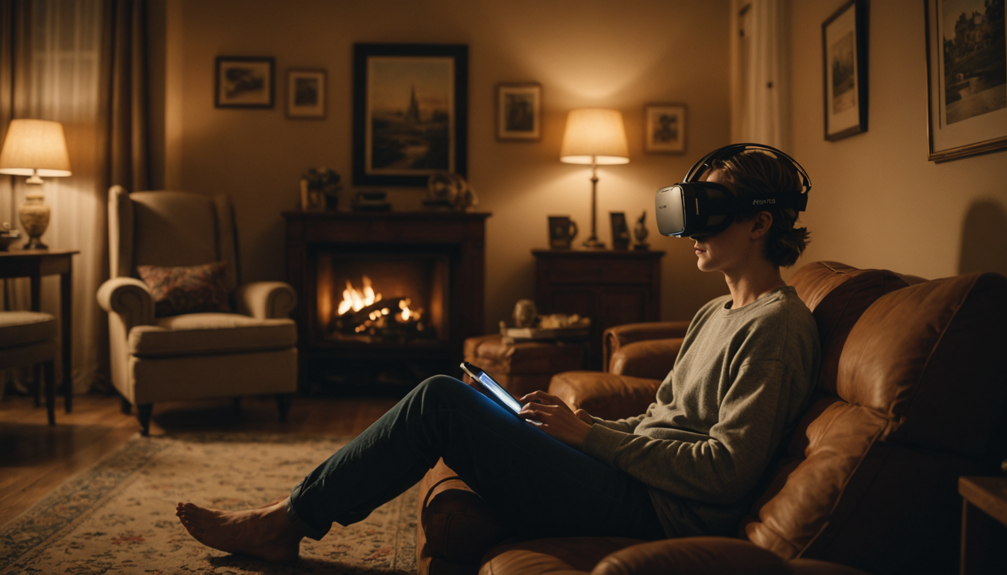 Illustration : lement dans leur relation virtuelle, un montant comparable — solitude numérique : la petite amie virtuelle est-elle une solution moderne ?