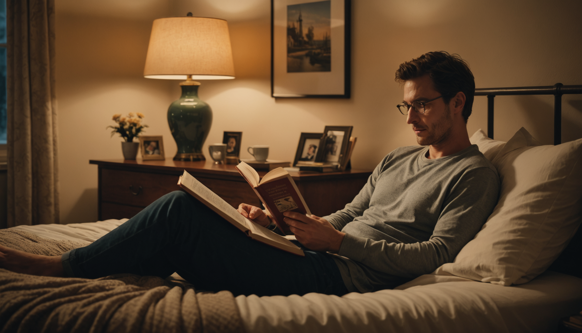 Illustration : évitez les écrans au moins une heure avant — 7 astuces pour améliorer votre bien-être au quotidien