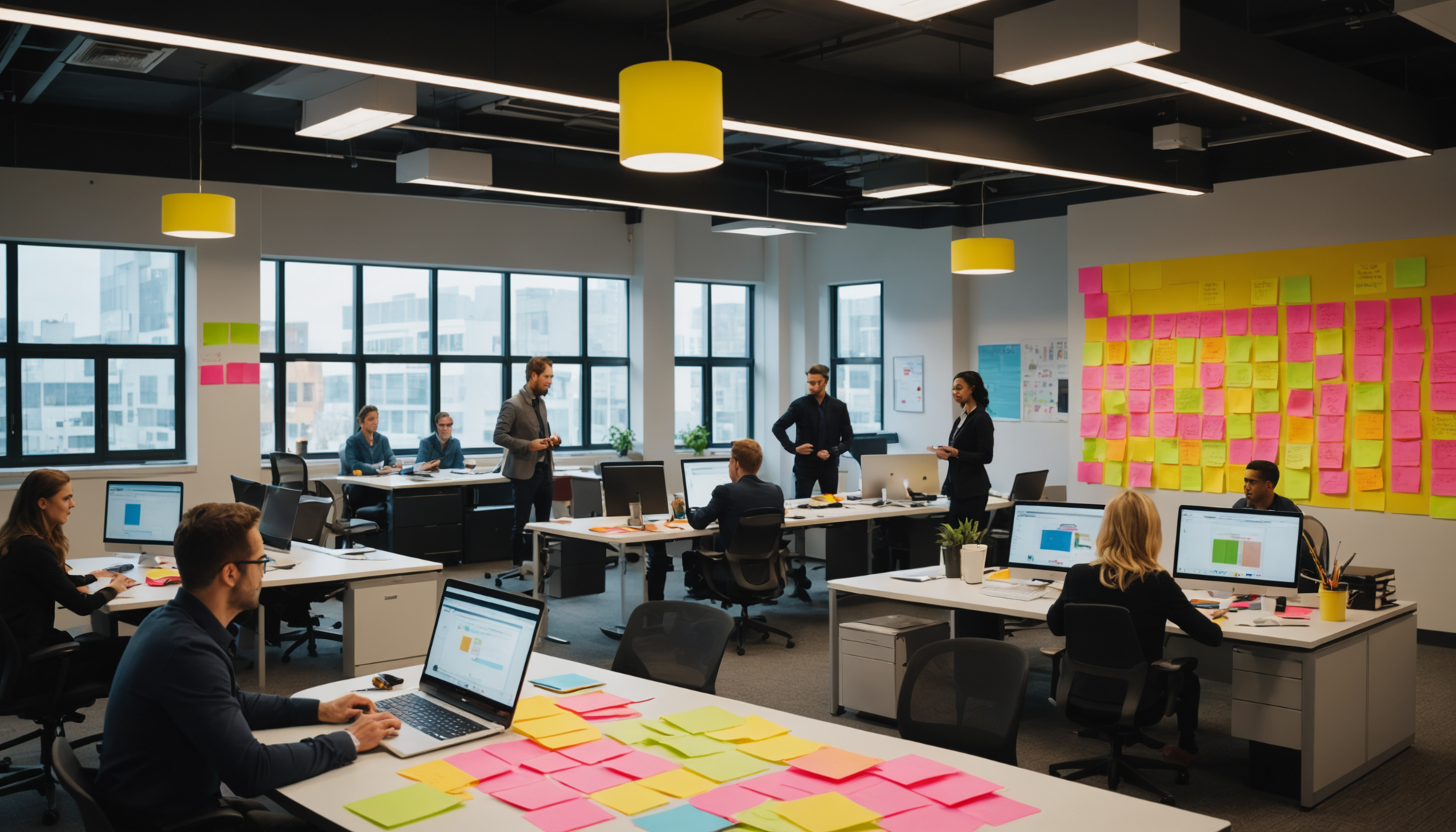 Illustration : les cycles de développement se raccourcissent. les méthodes — l'innovation qui transforme le futur des entreprises