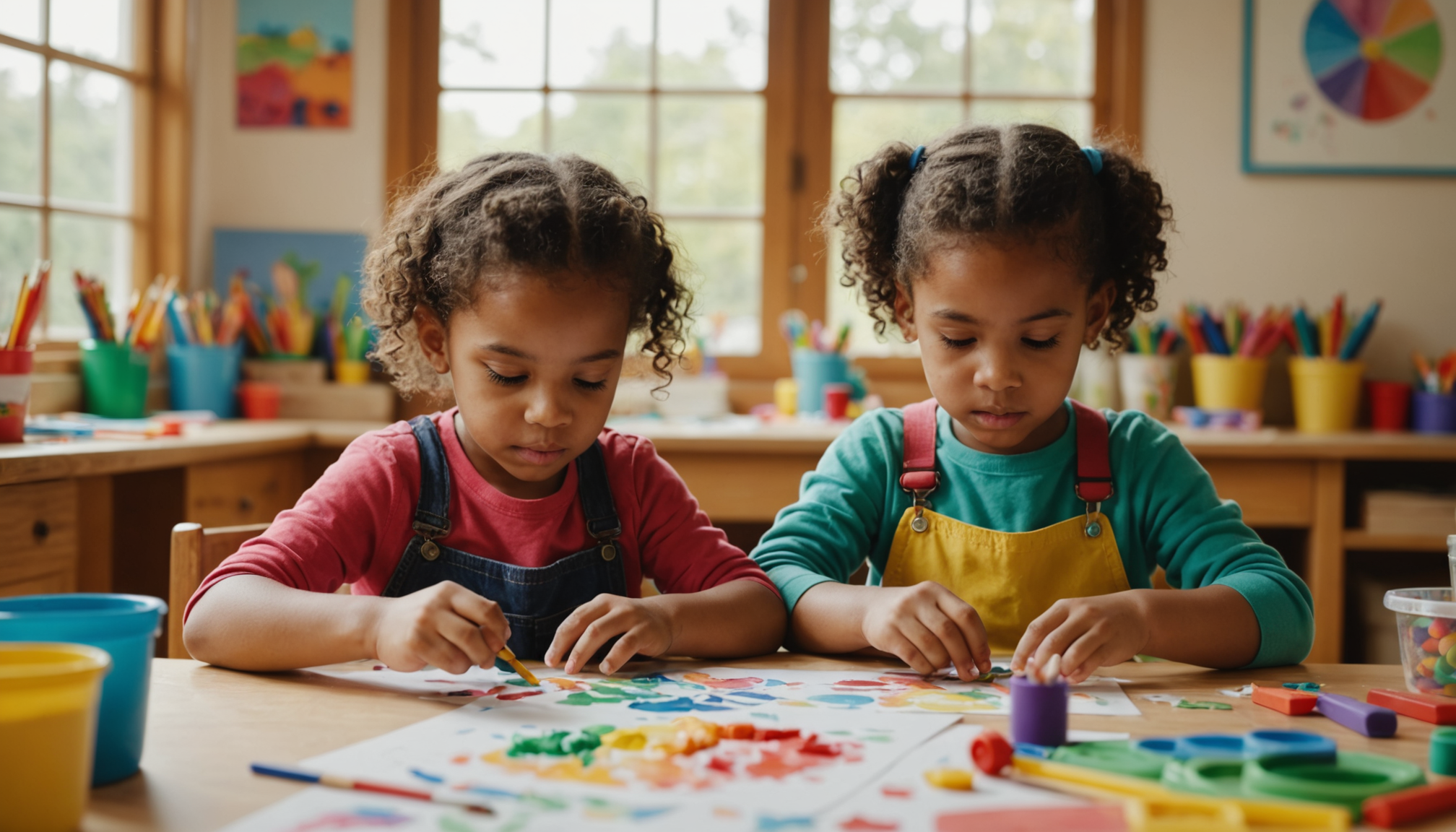 Illustration : 30 minutes activités artistiques expression, motricité fine, sens — jeux qui façonnent l'avenir de nos enfants