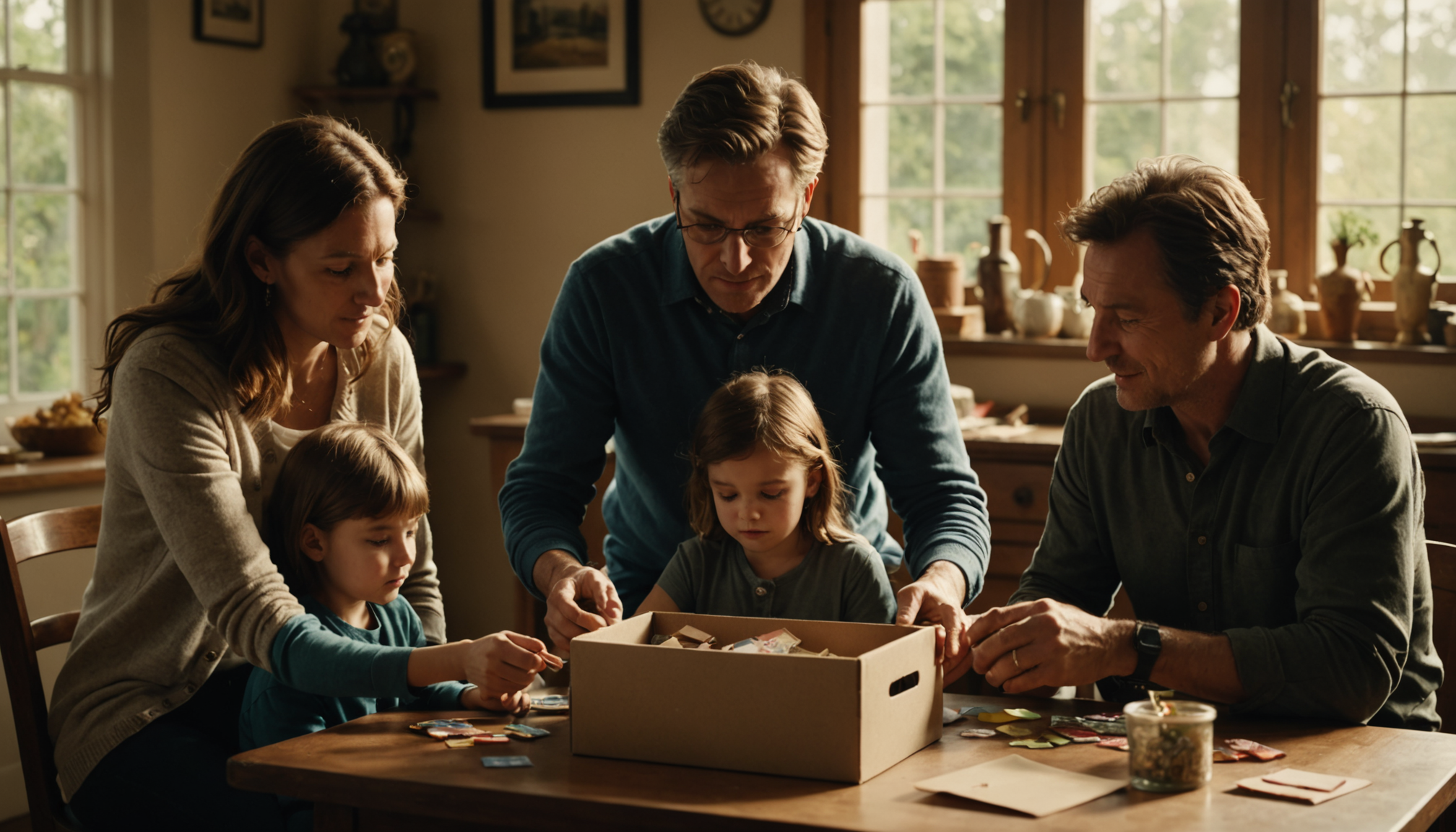 7 astuces pour éduquer des enfants heureux et épanouis — créer ensemble une "boîte à émotions" avec des