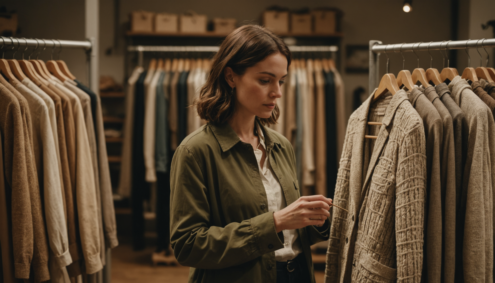 Illustration : èces, souvent produites en séries limitées soutien à — la mode durable séduit-elle tant ?