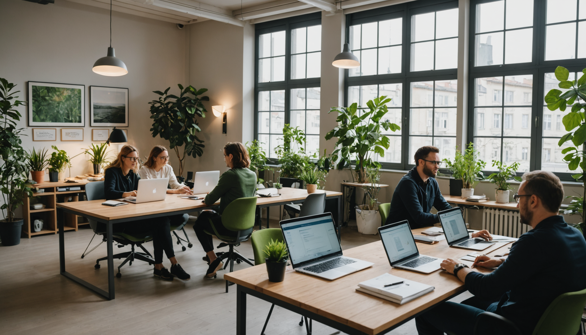 Illustration : space de coworking à lyon qui correspond précisément — coworking à lyon : la solution flexible pour les professionnels en quête d'un espace de travail