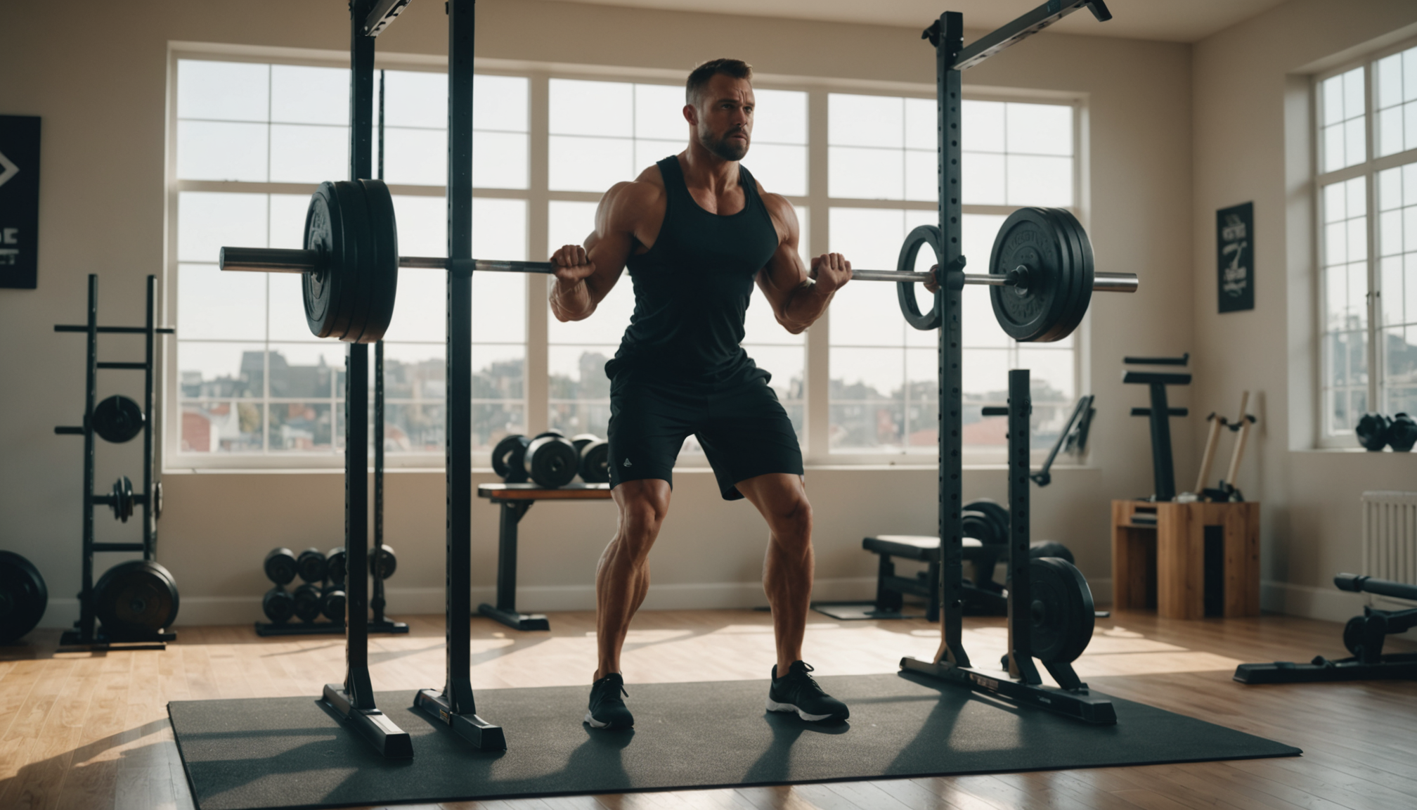 Illustration : patibles comparez les espacements des trous de réglage — rack de musculation : cage, squat rack ou power rack ?