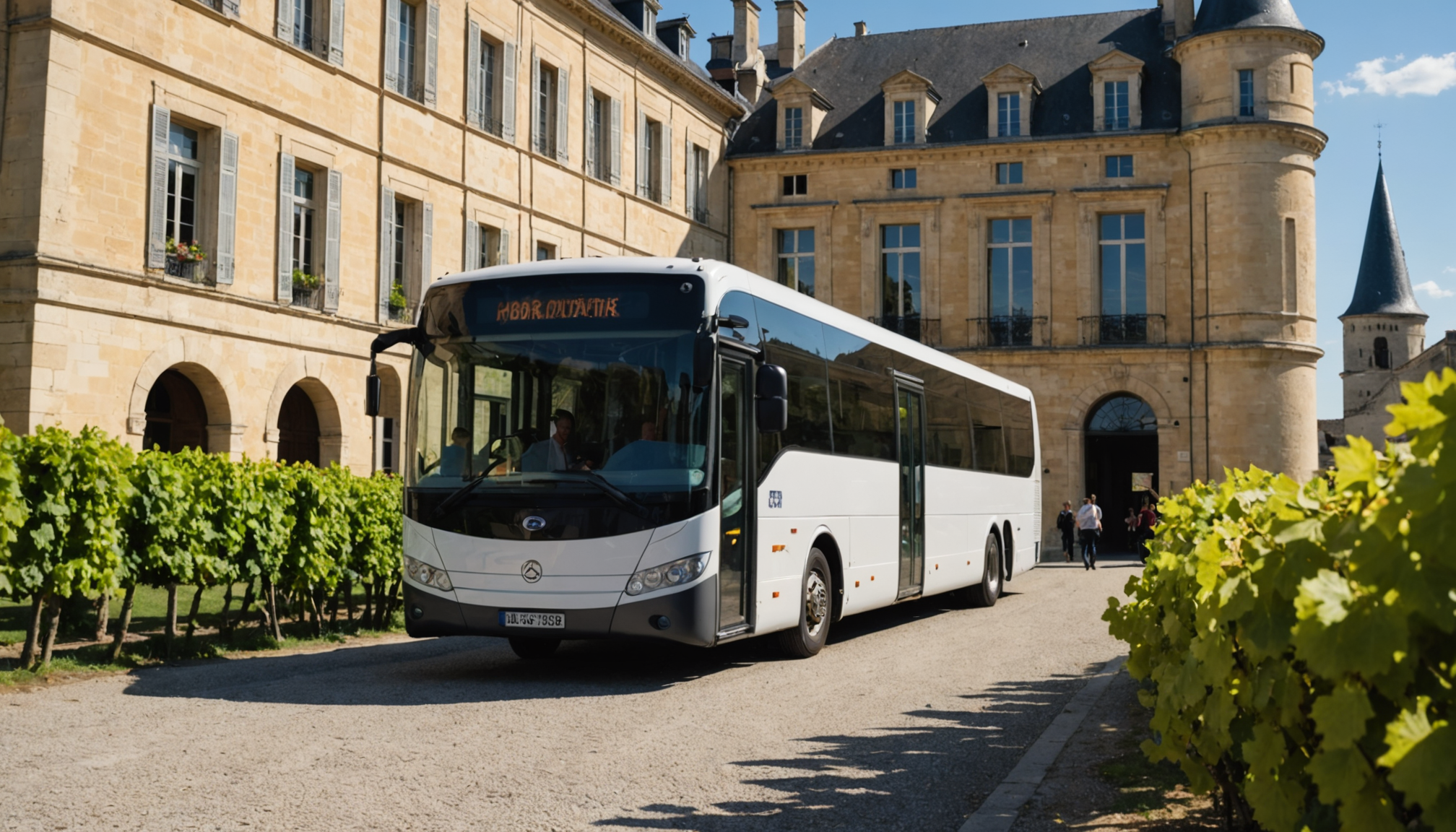 bus privé avec chauffeur à bordeaux pour excursion touristique — « le bus privé avec chauffeur transforme une