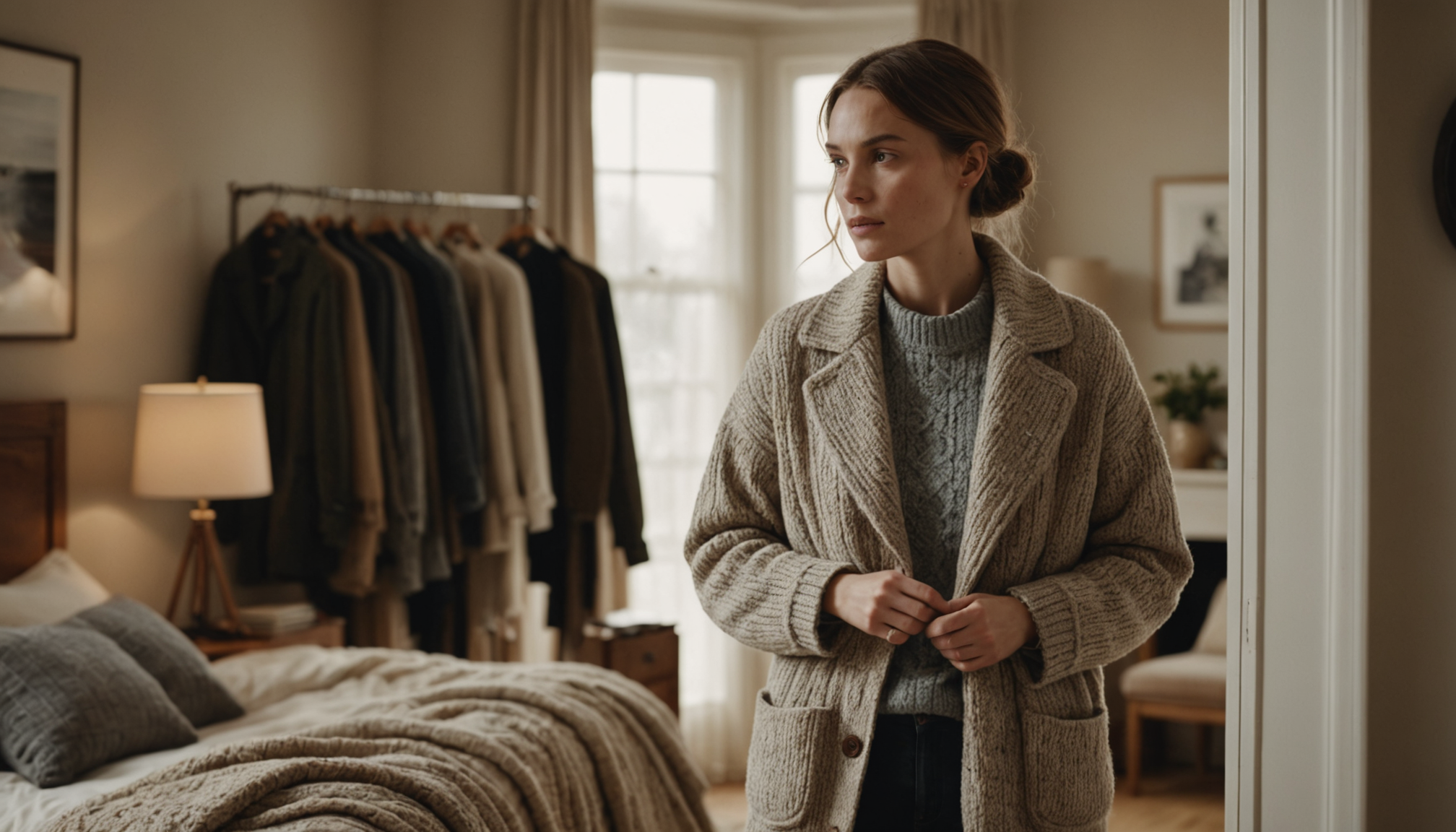 style ou confort : le dilemme de la saison — e vers le froid layering sophistiqué, tons chauds