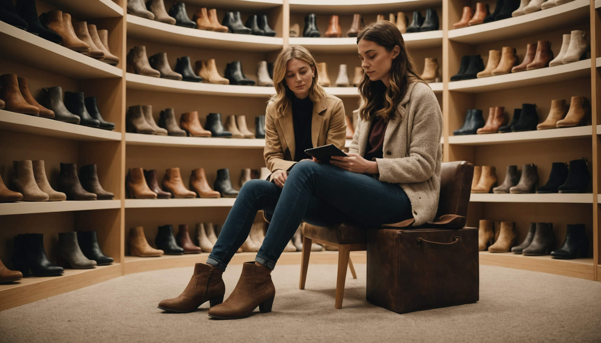 Illustration : les alternatives se multiplient heureusement. les bottines à — style ou confort : le dilemme de la saison