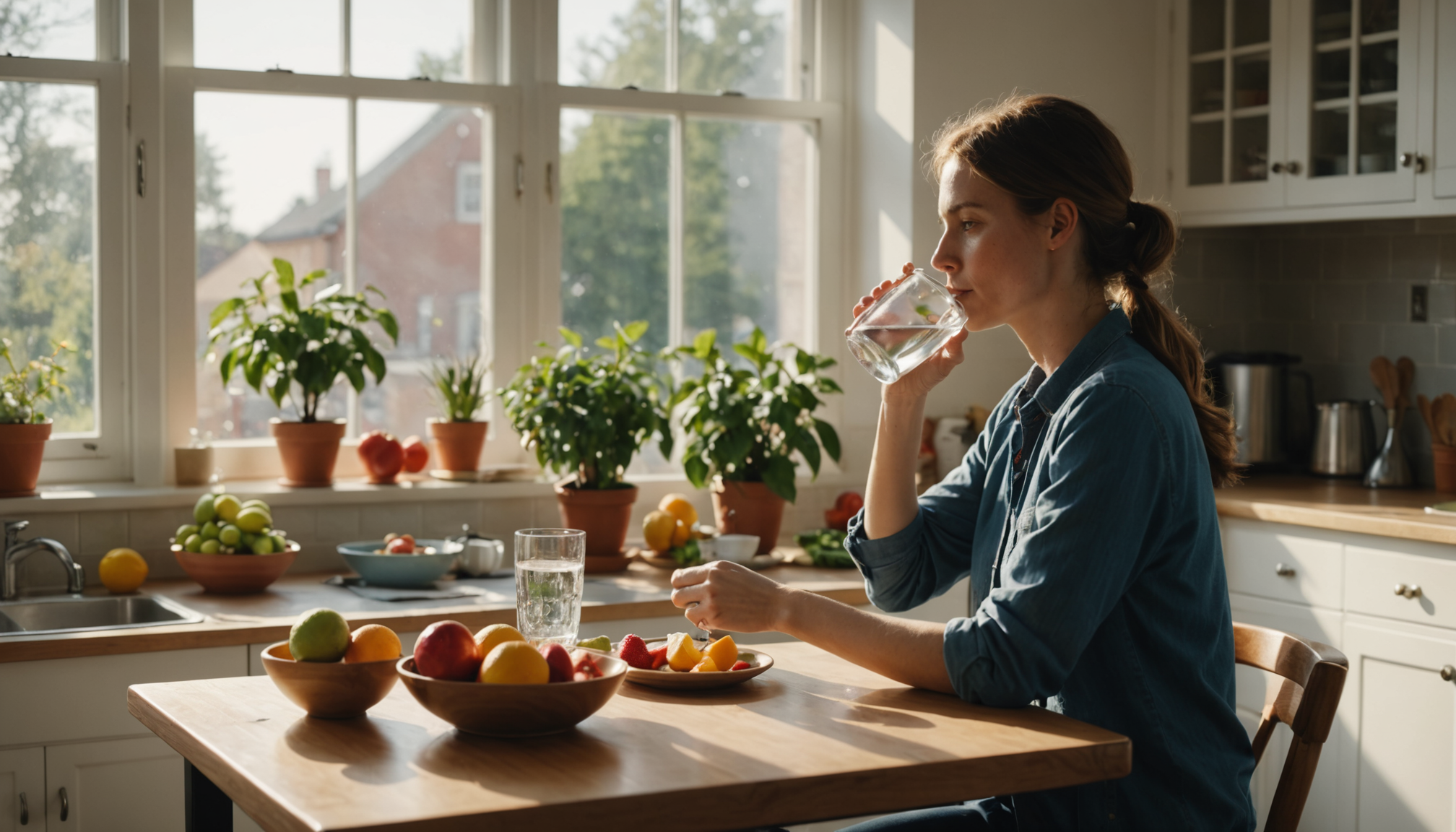 7 astuces pour améliorer votre bien-être quotidien — hydratez-vous suffisamment tout au long de la journée.